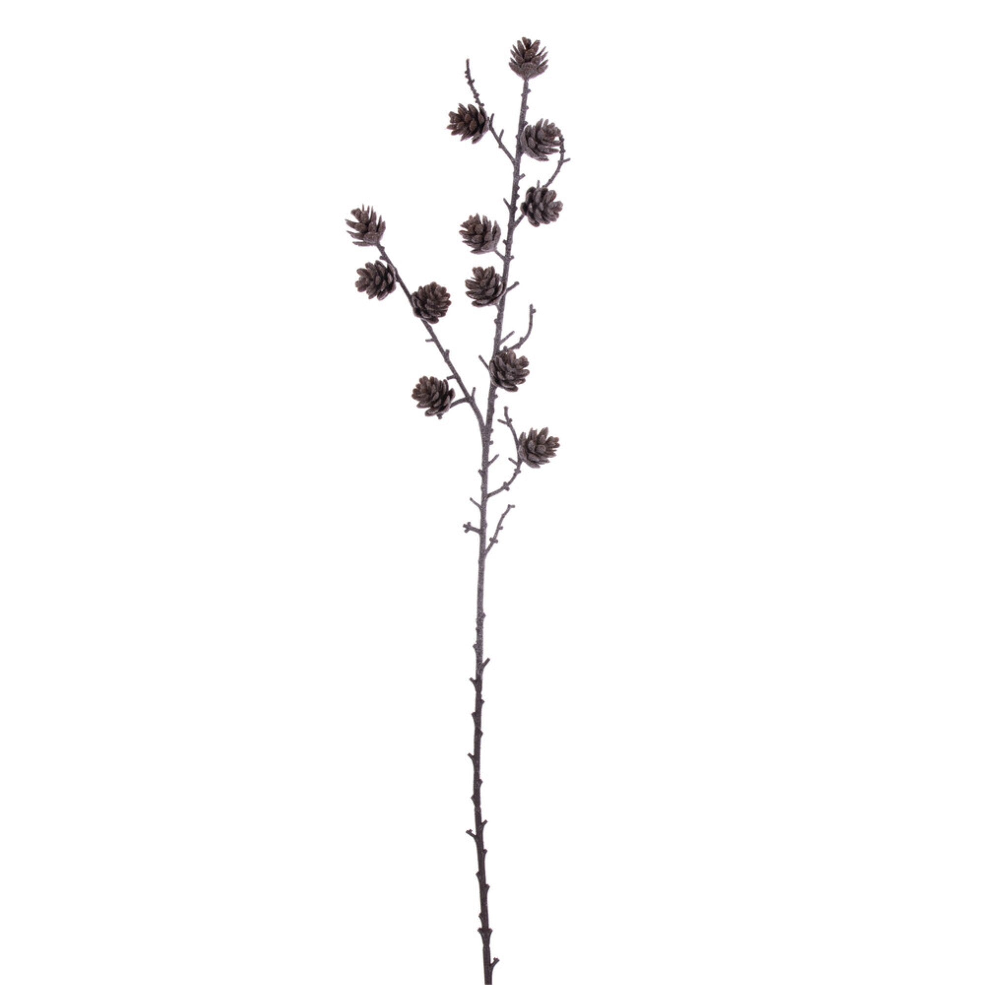Vickerman 32” Frosted Brown Artificial Mini Pinecone Spray 2 per bag.