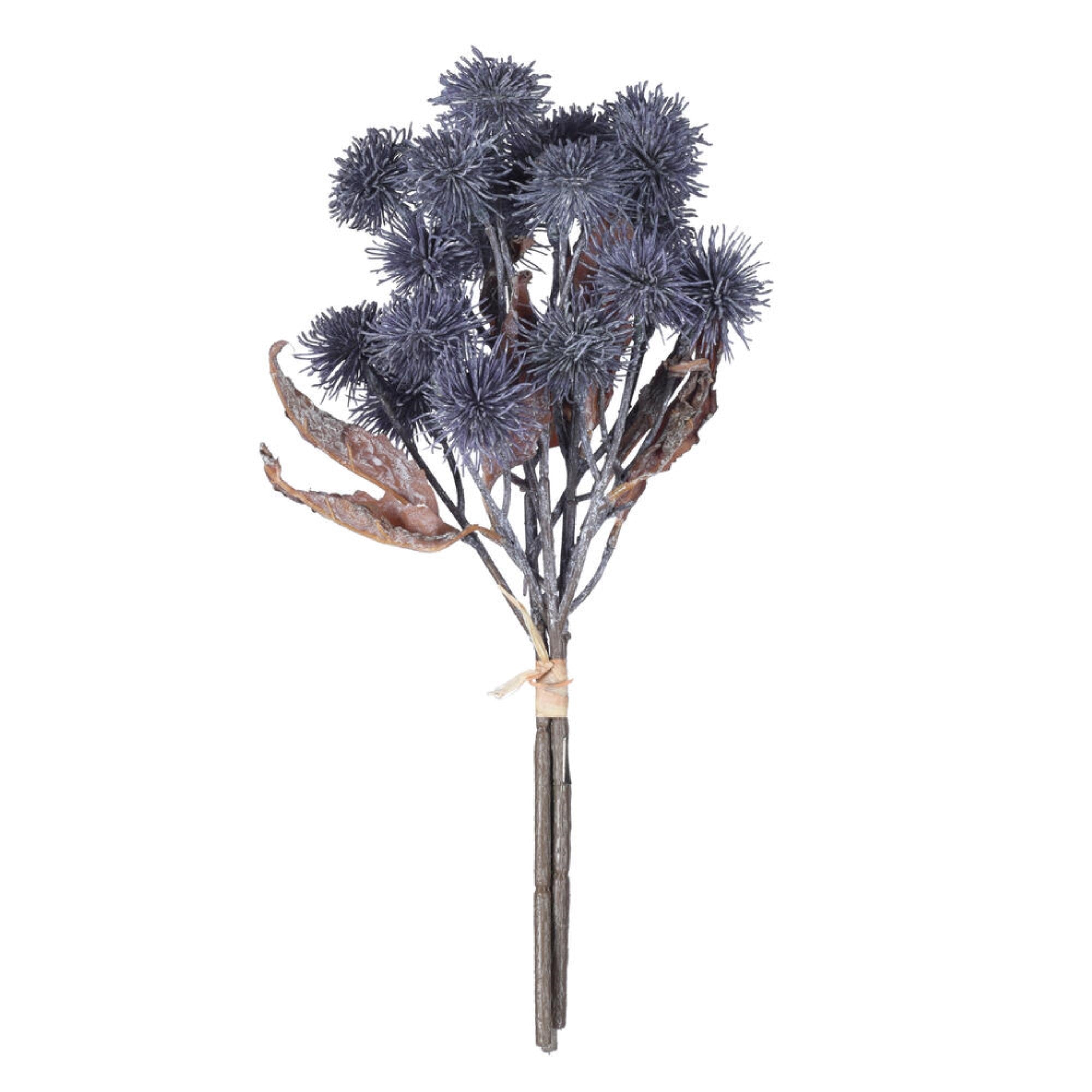 Vickerman 15” Blue Artificial Earth Flower 2 per bag.