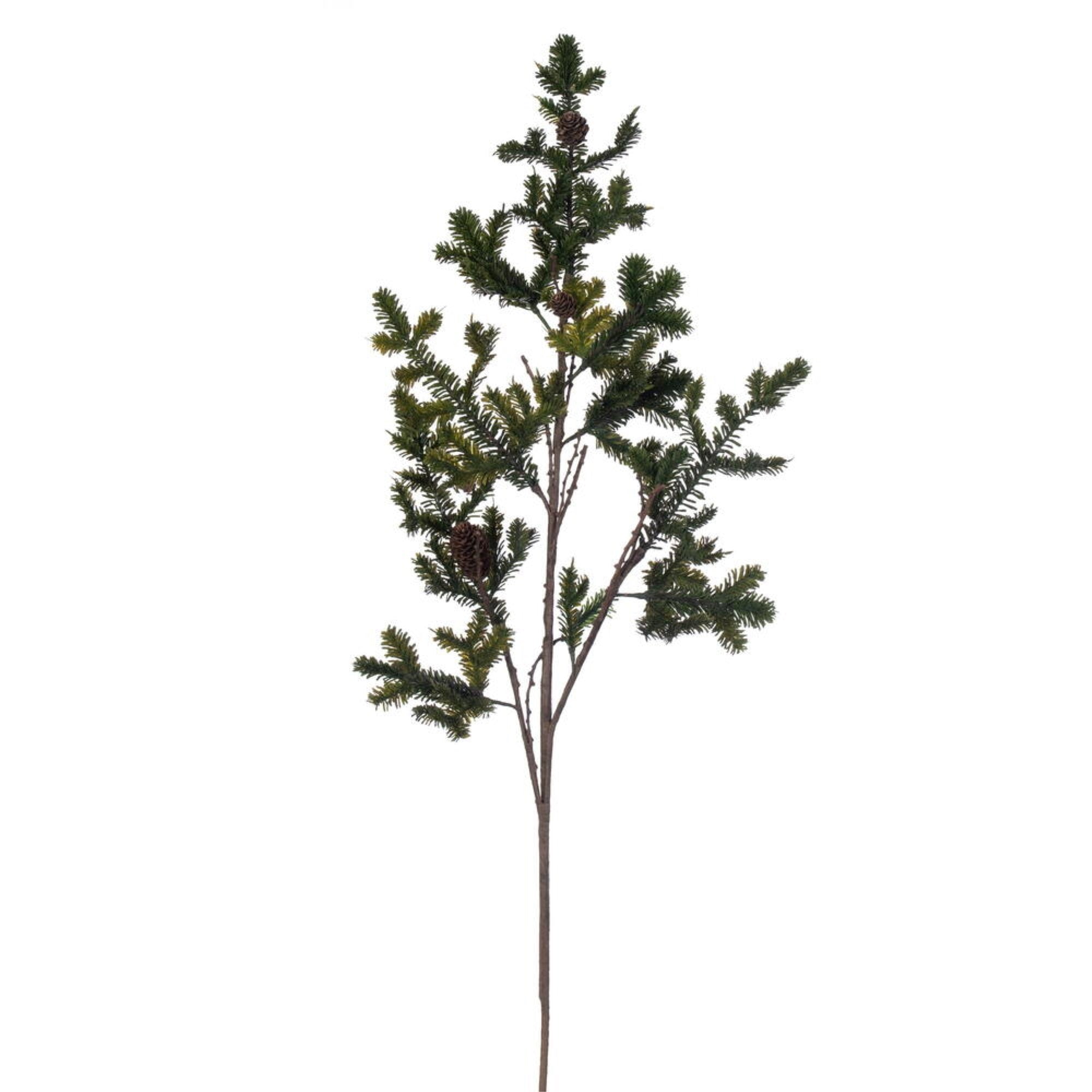 Vickerman 47” Green Cypress Artificial Christmas Branch. Add texture and depth to your holiday decorating