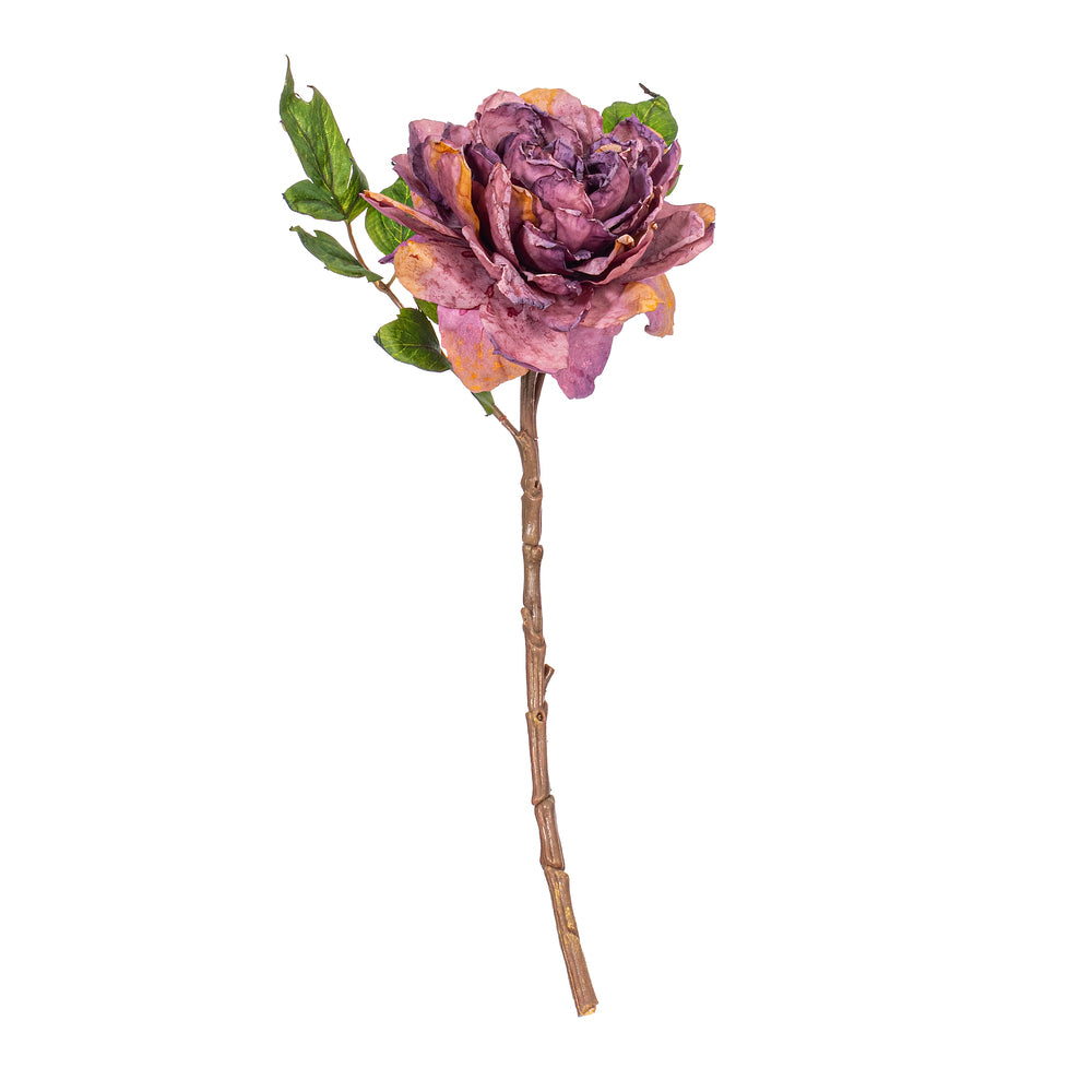 16.5” Purple Real Touch Peony 3/Bag
