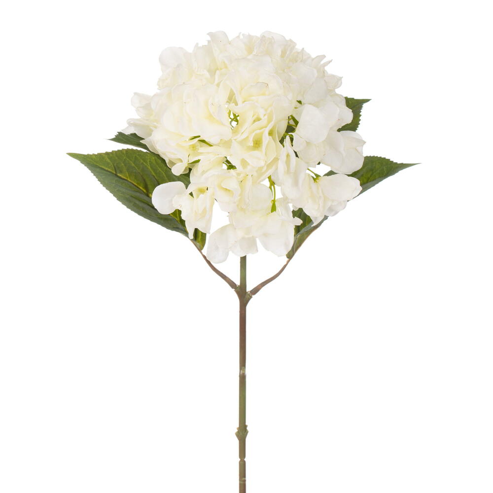 20″ Cream Real Touch Hydrangea 2/Bag