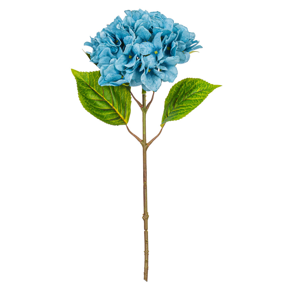 20” Blue Real Touch Hydrangea 2/Bag
