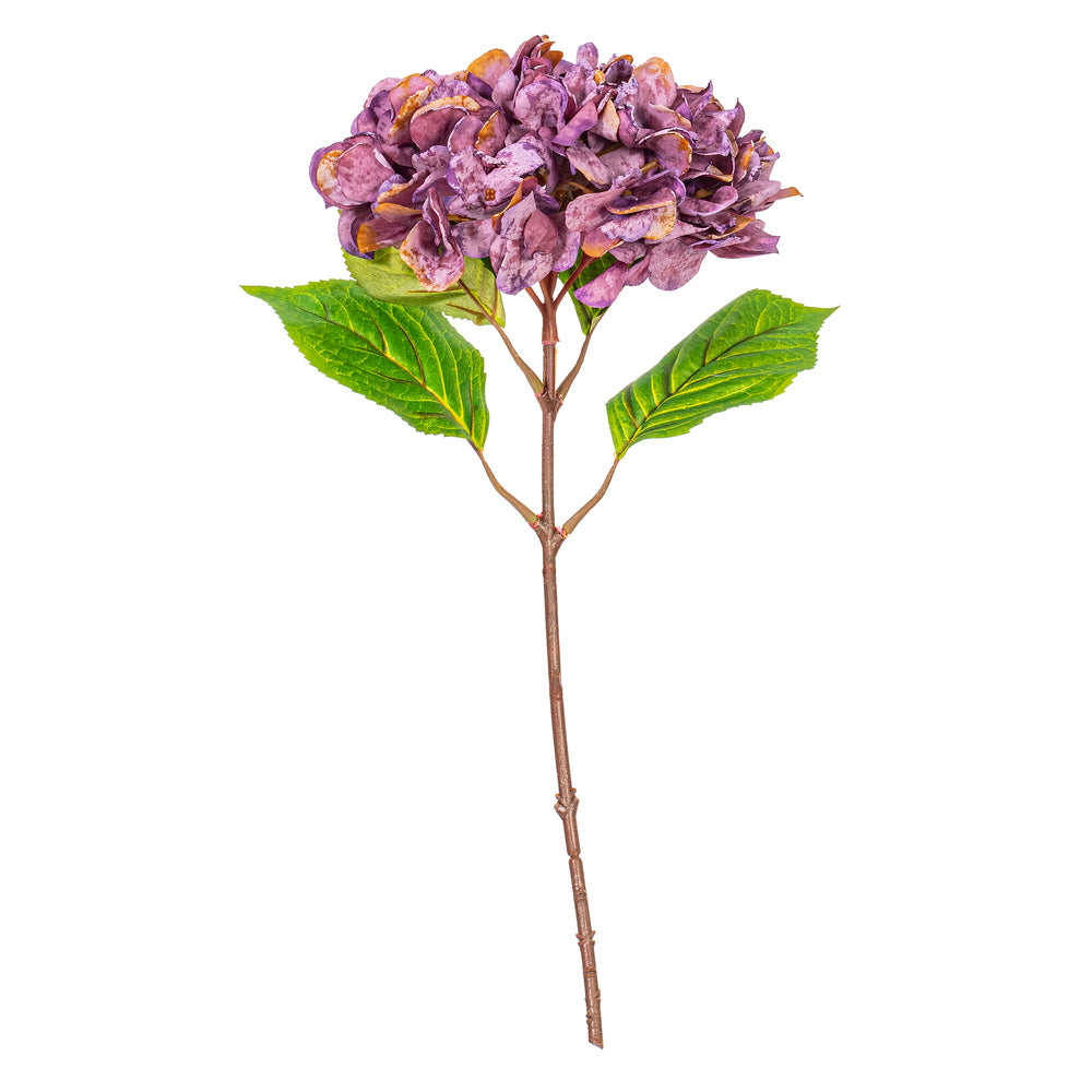 20” Purple Real Touch Hydrangea 2/Bag