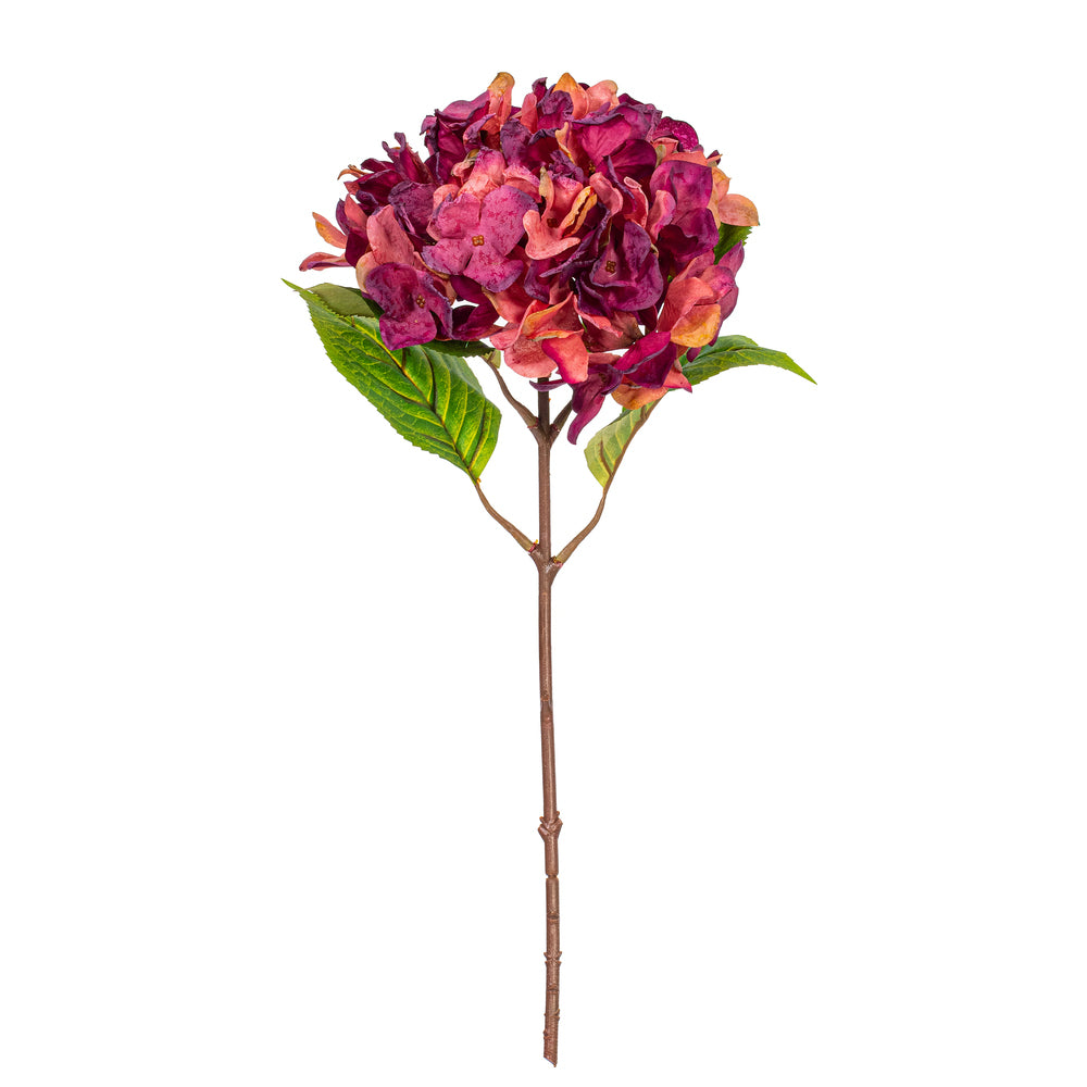 20″ Pink Real Touch Hydrangea 2/Bag