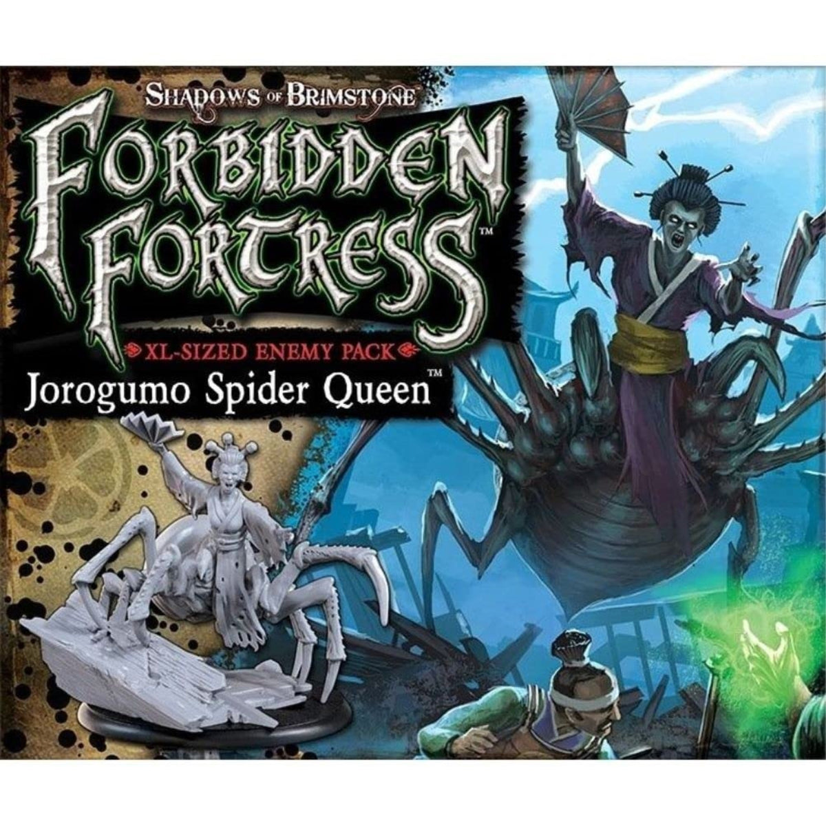 Shadows Of Brimstone: Jorogumo Spider Queen Xl Enemy Pack