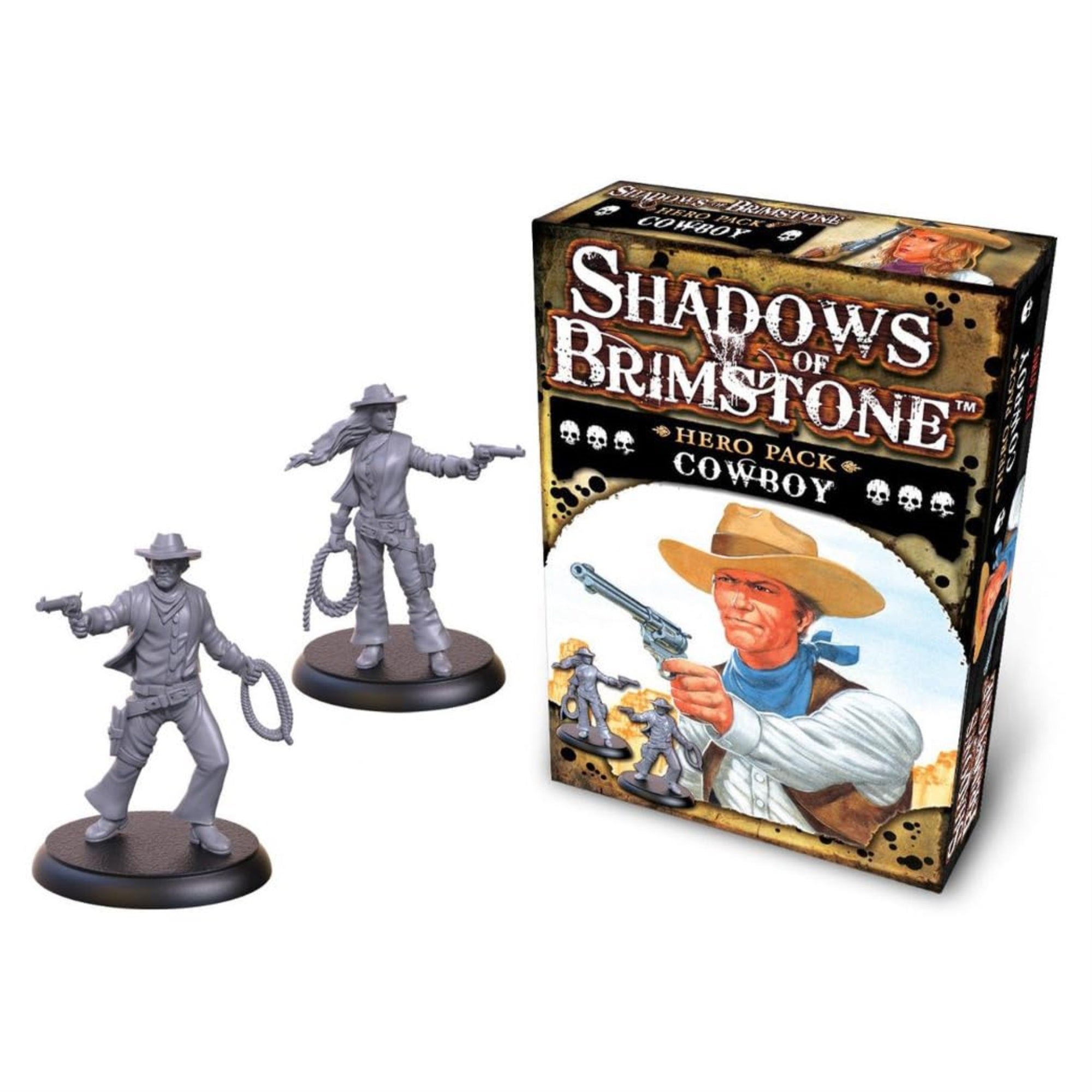 Flying Frog Productions Shadows of Brimstone: Cowboy Hero Pack