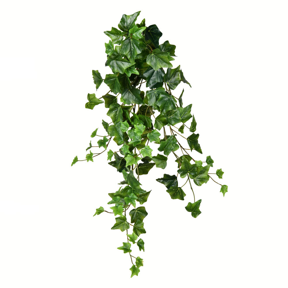 Vickerman 28” Green Ivy Hanging Bush 2/Pk - FZ190128