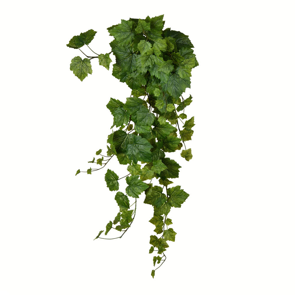 Vickerman 39” Green Grape Ivy Hanging Bush - FZ192139