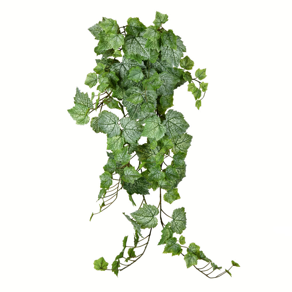 Vickerman 39” Green & White Grape Ivy Hanging Bush - FZ192439