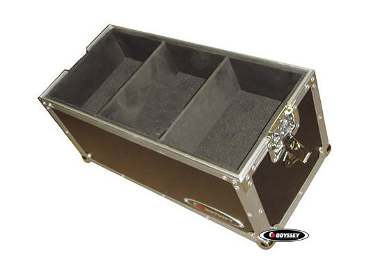 MICROPHONE CASE HOLDS 18 MICS AND INCLUDES STORAGE COMPARTMENT