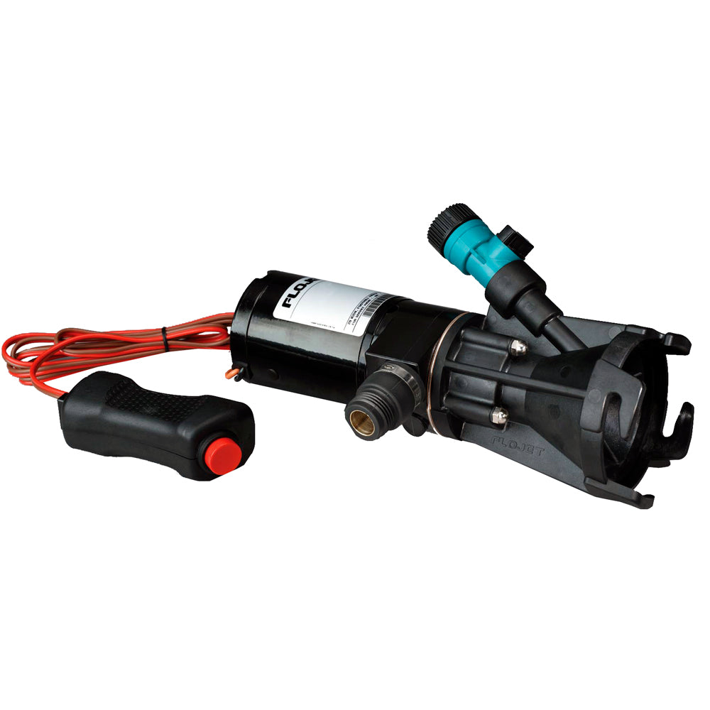 Flojet Portable Self-Priming Rv Macerator Waste Pump Kit