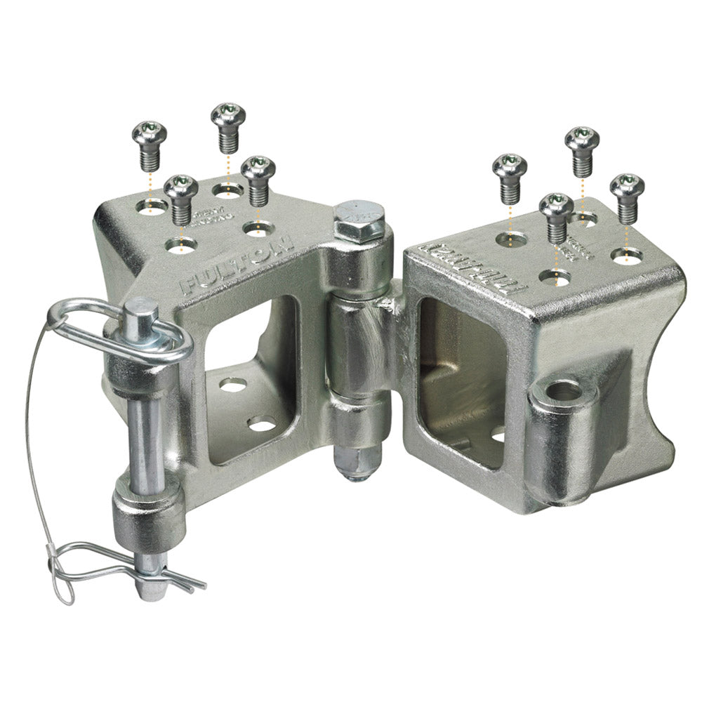 Fulton Fold-Away Bolt-On Hinge Kit 3' X 3' Trailer Tongues