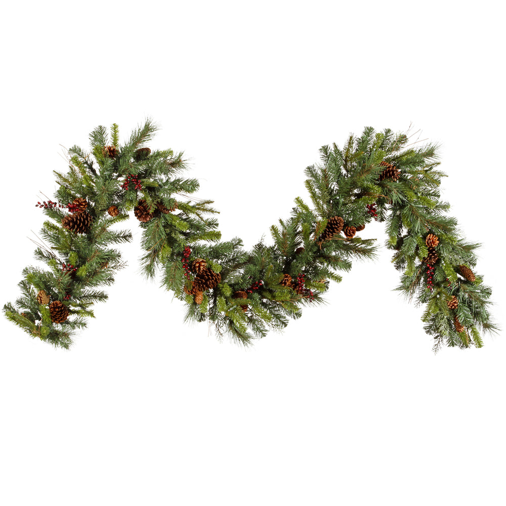 Vickerman 9' X 14″ Cibola Mix Berry Garland285Tips - G118714
