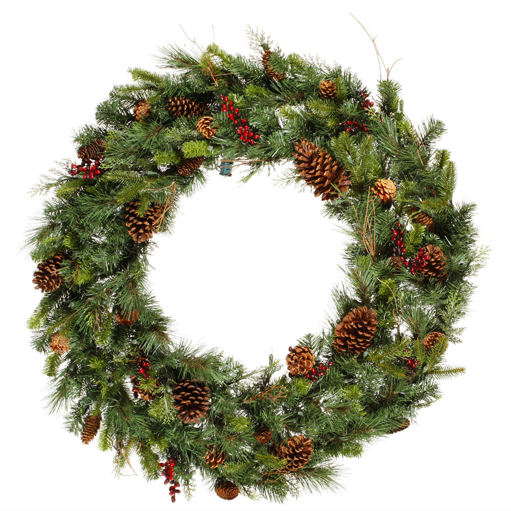 Vickerman 36″ Cibola Mix Berry Wreath 213Tips - G118736