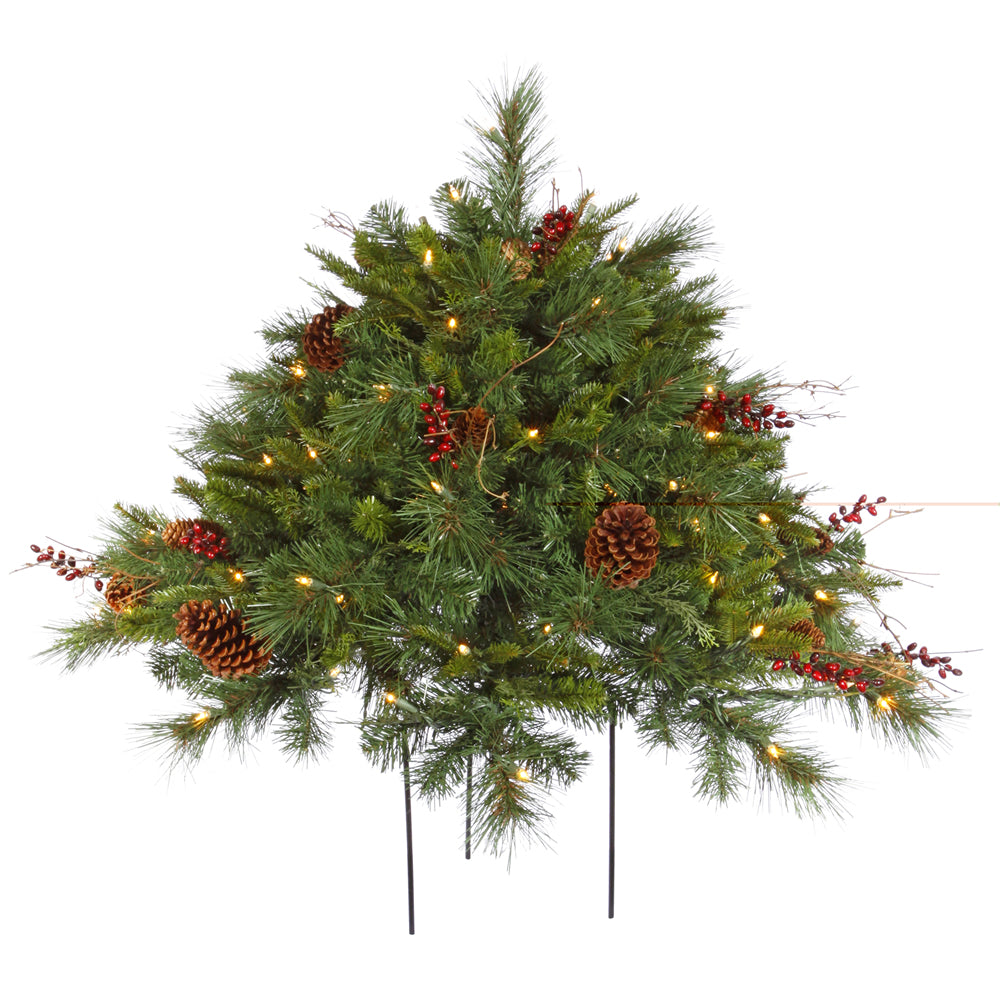 Vickerman 2' X 36″ Cibola Berry Bush Duralit 100CL - G118786