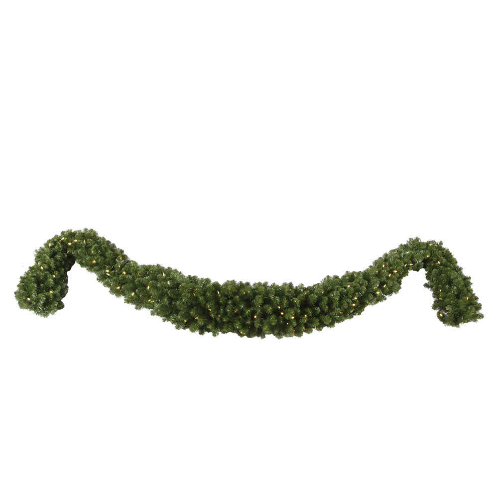 Vickerman 9' x 15″ Teton Swag Garl 150WmWht LED - G125526LED