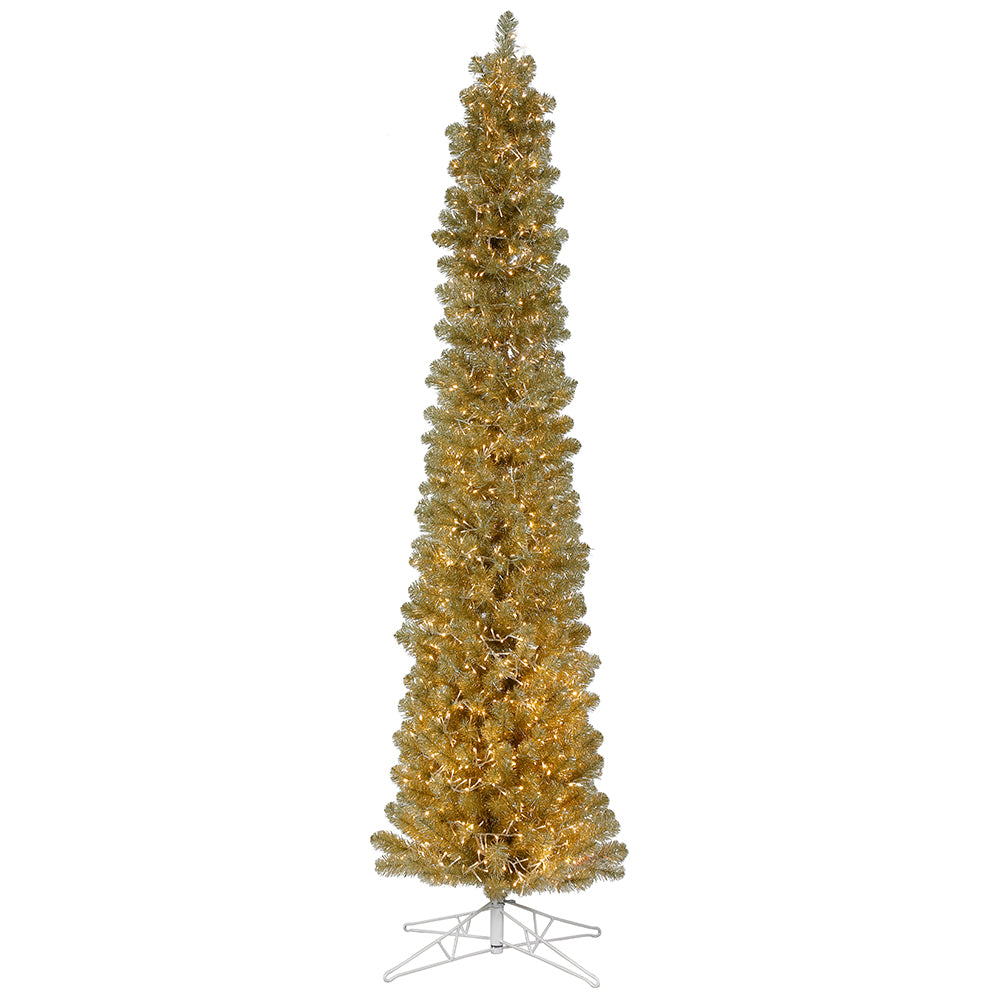 Vickerman 6' x 20” Champagne Pole 8F 3MM 1320WW - G182061LED