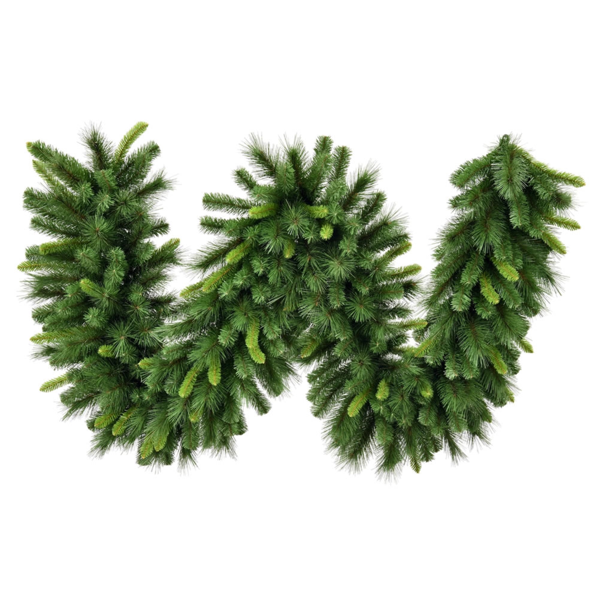 9' x 18″ Bangor Mixed Pine Garland 300Ti
