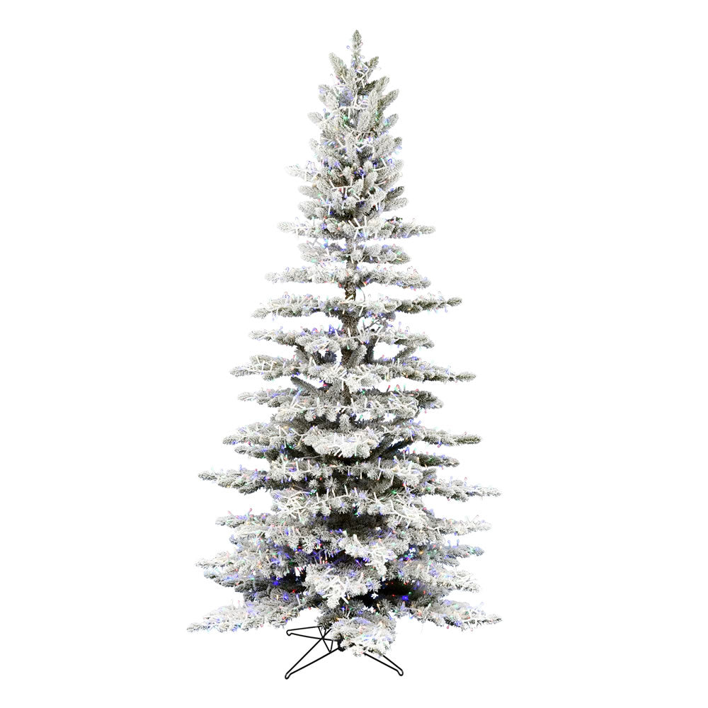 Vickerman 12' x 62” Flocked Stratton 3mm 9020MU - G196092LED