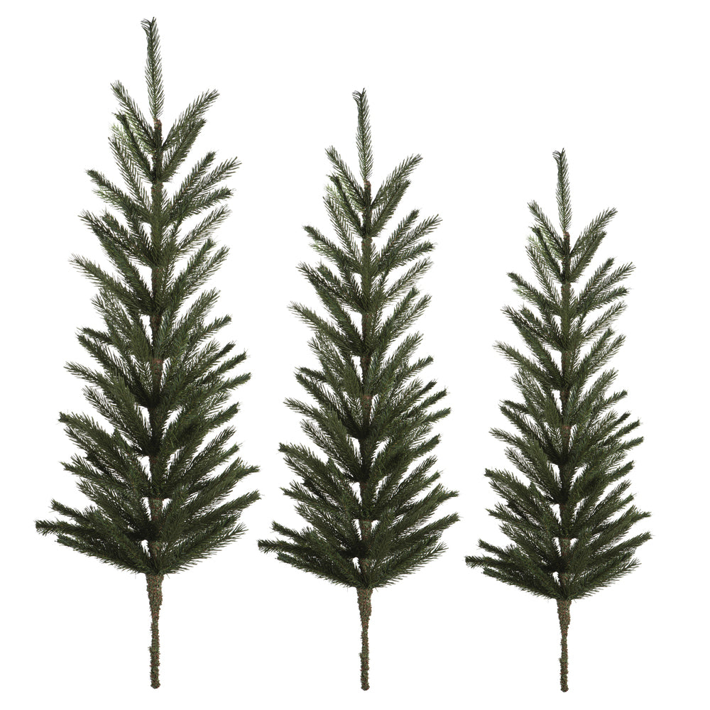 Vickerman 36-42-48” Green Spruce Tops 3Pc Set - G198224
