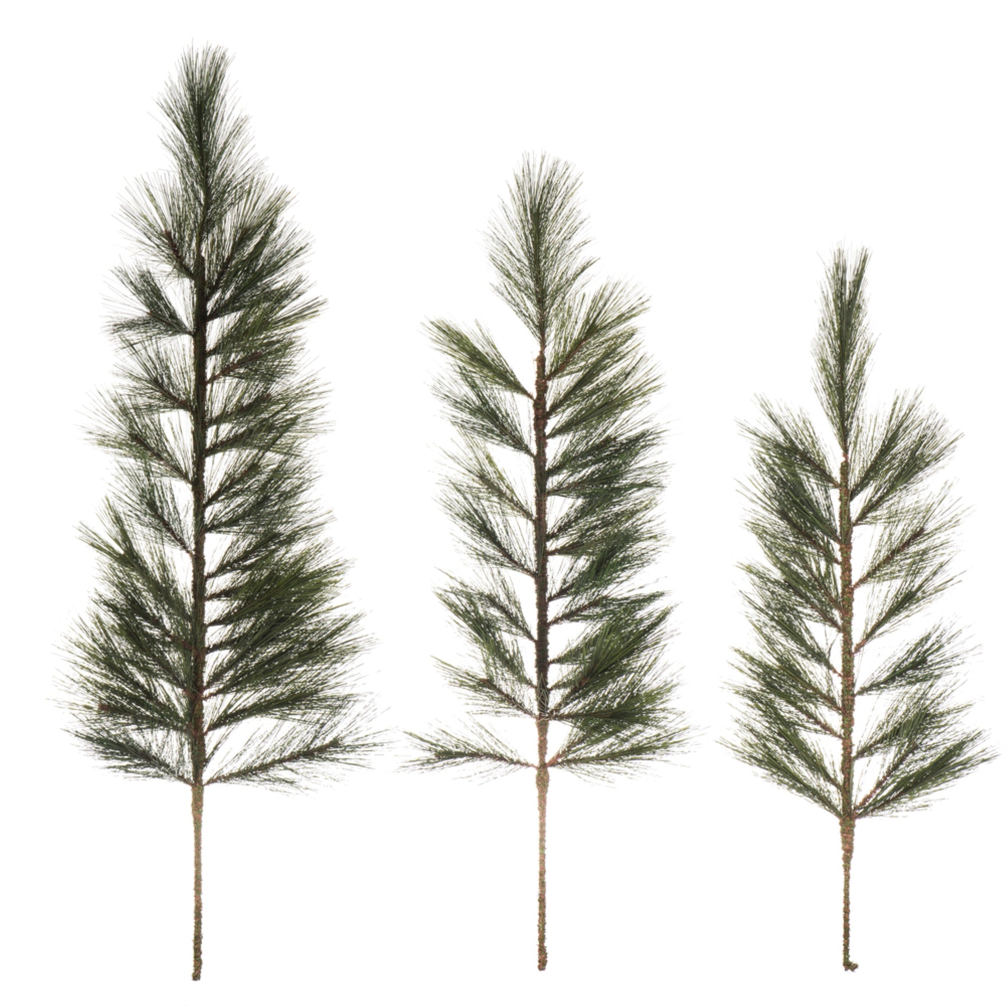 36-42-48” White Pine Tops 3Pc Set
