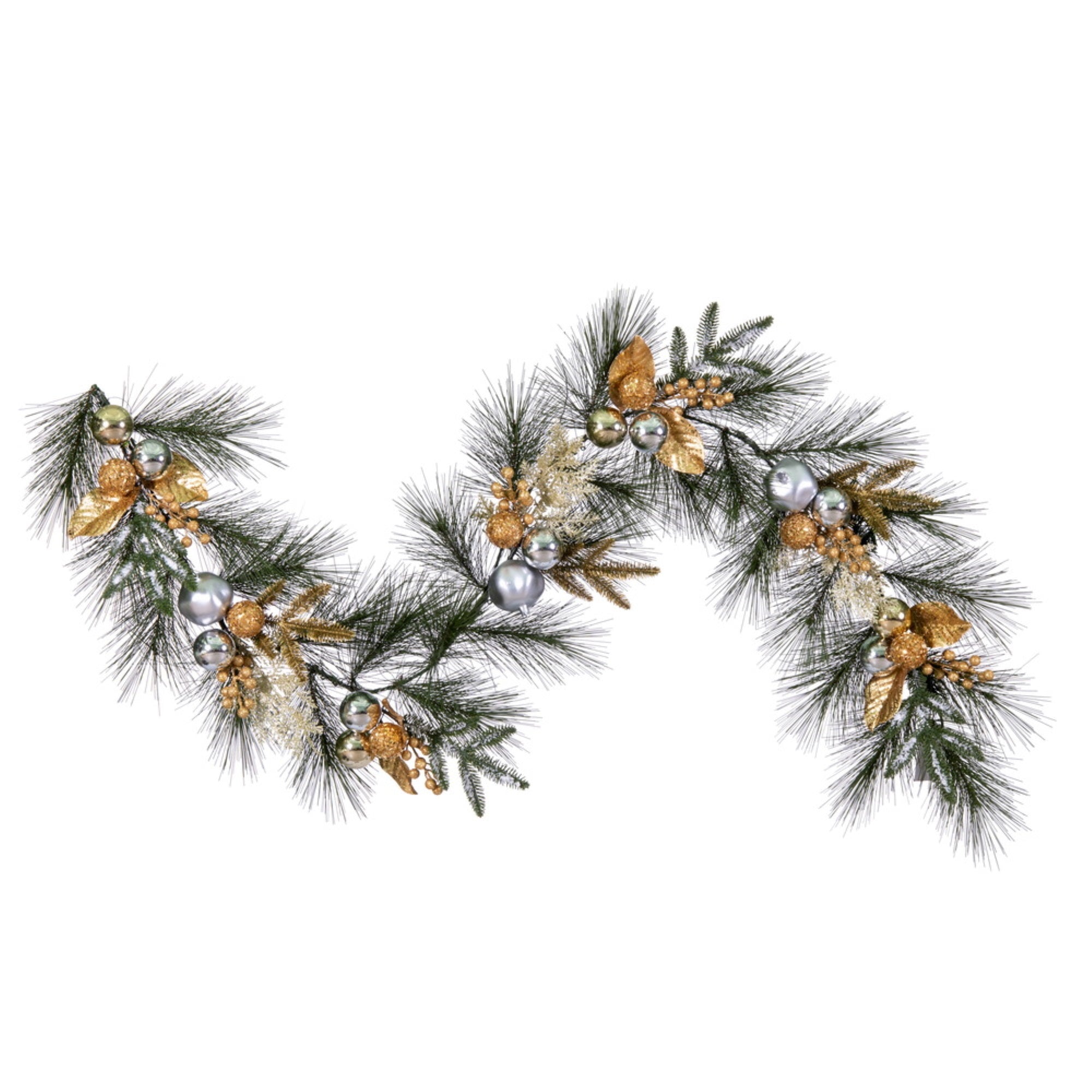 6'x16” Garland Gold/Silver Decor 30T