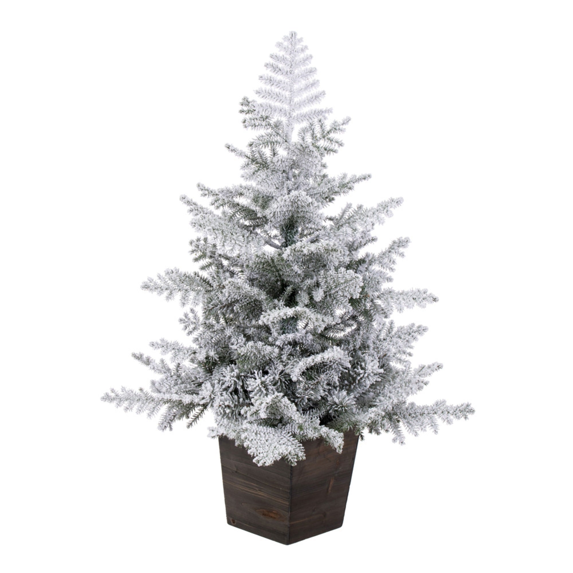 3' x28” Potted Snowy Rosemary Pine 1006T