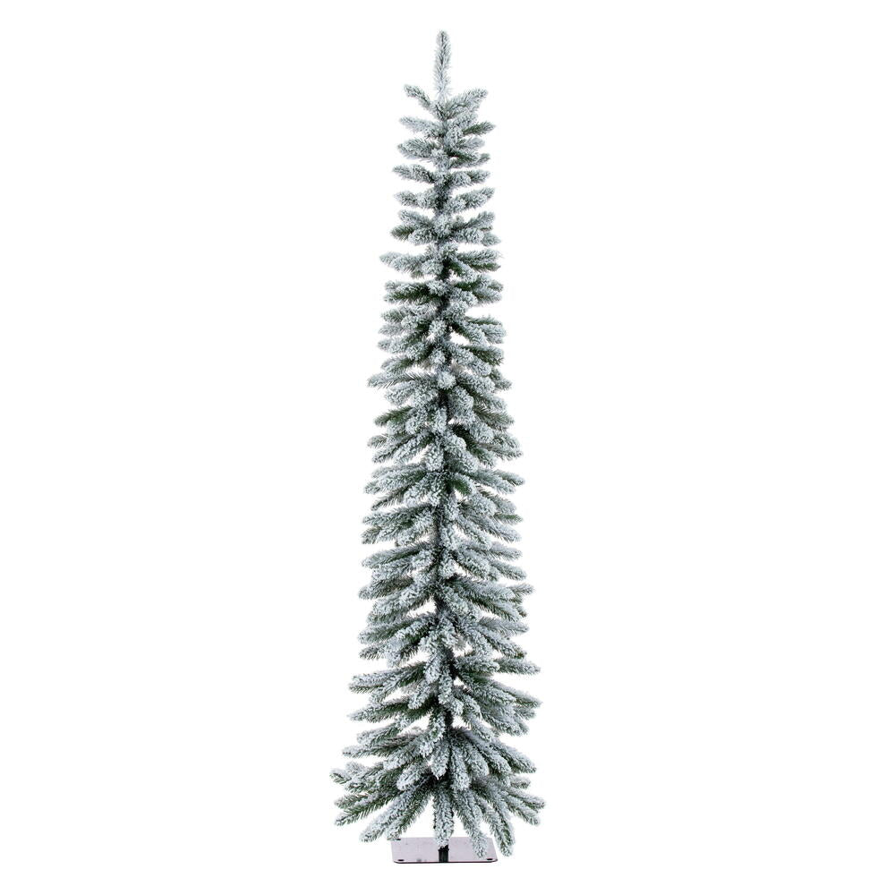 6' x 19” Snowy Flocked Alpine 313Tips