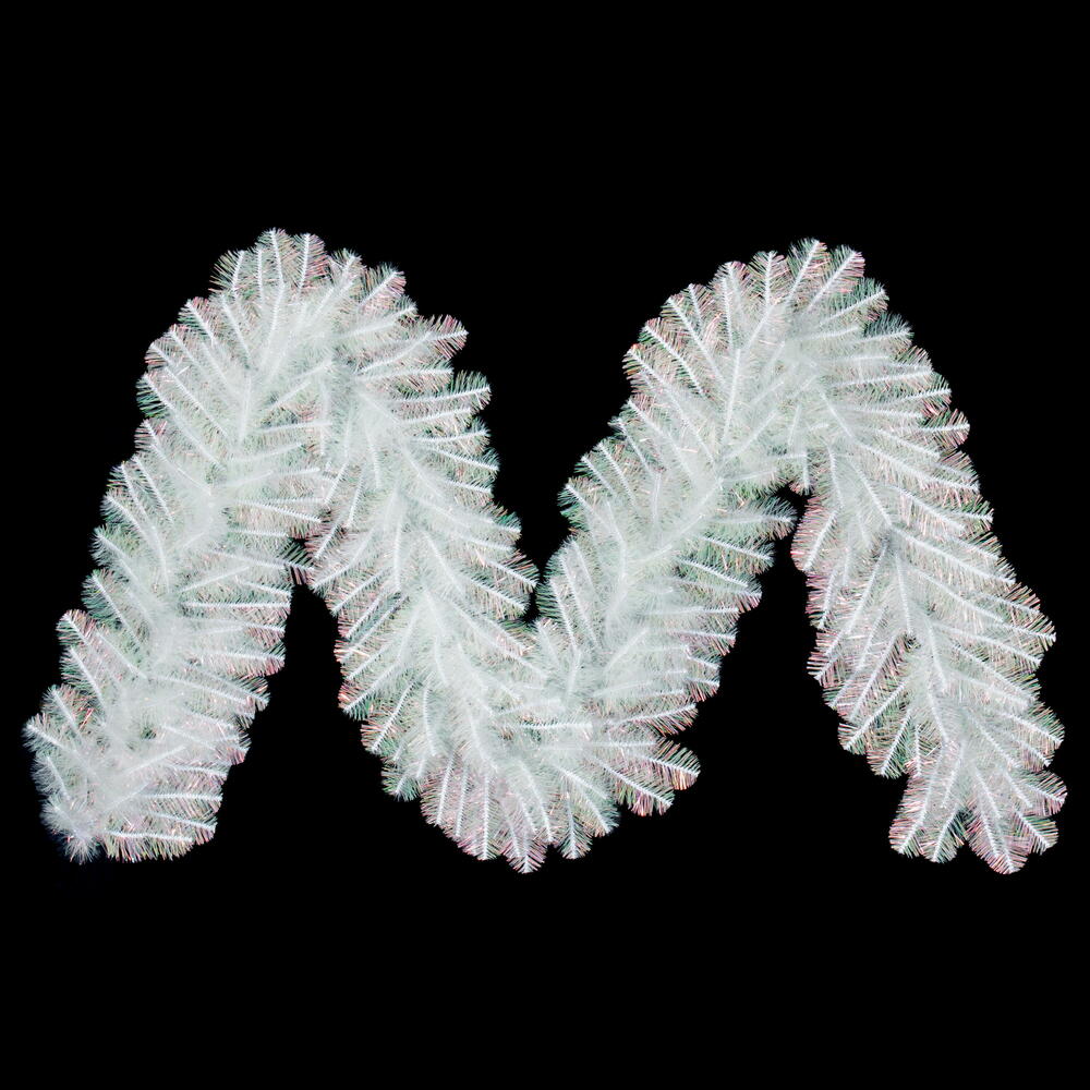 9' x 14” White Iridescent  280T