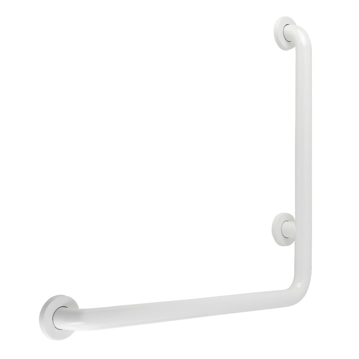Kingston Brass Gbl1224Cslw 24X 24 L-Shaped Grab Bar - Left Hand, White