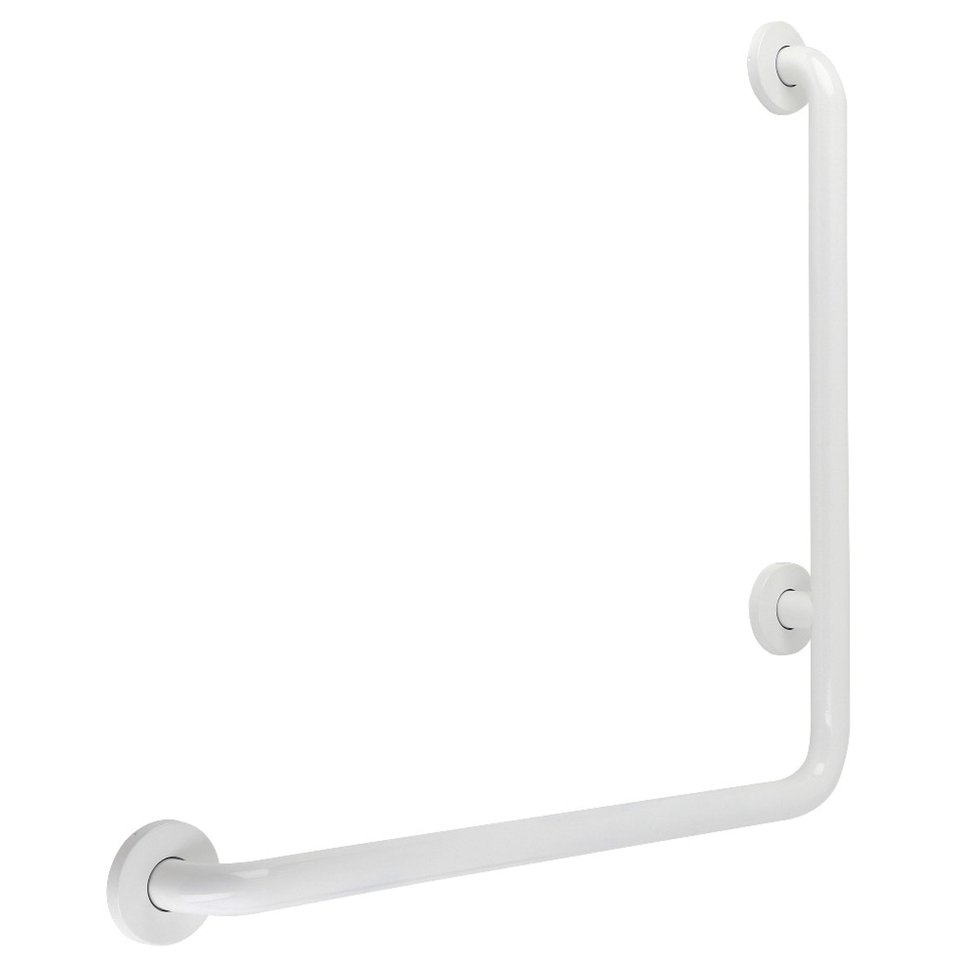 Kingston Brass Gbl1424Cslw 24X 24 L-Shaped Grab Bar - Left Hand, White
