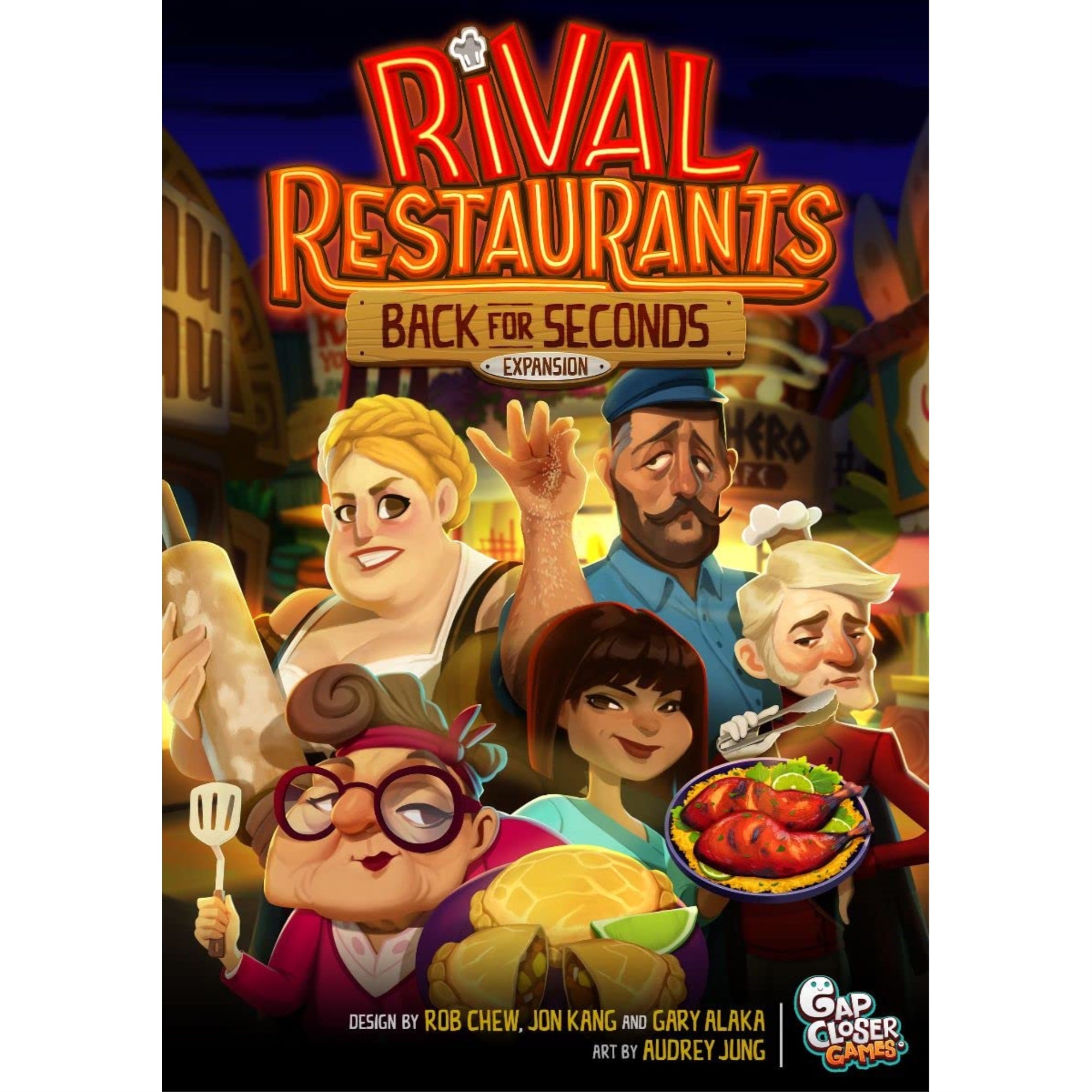 Gap Closer Games Rival Restaurants: Back For Seconds