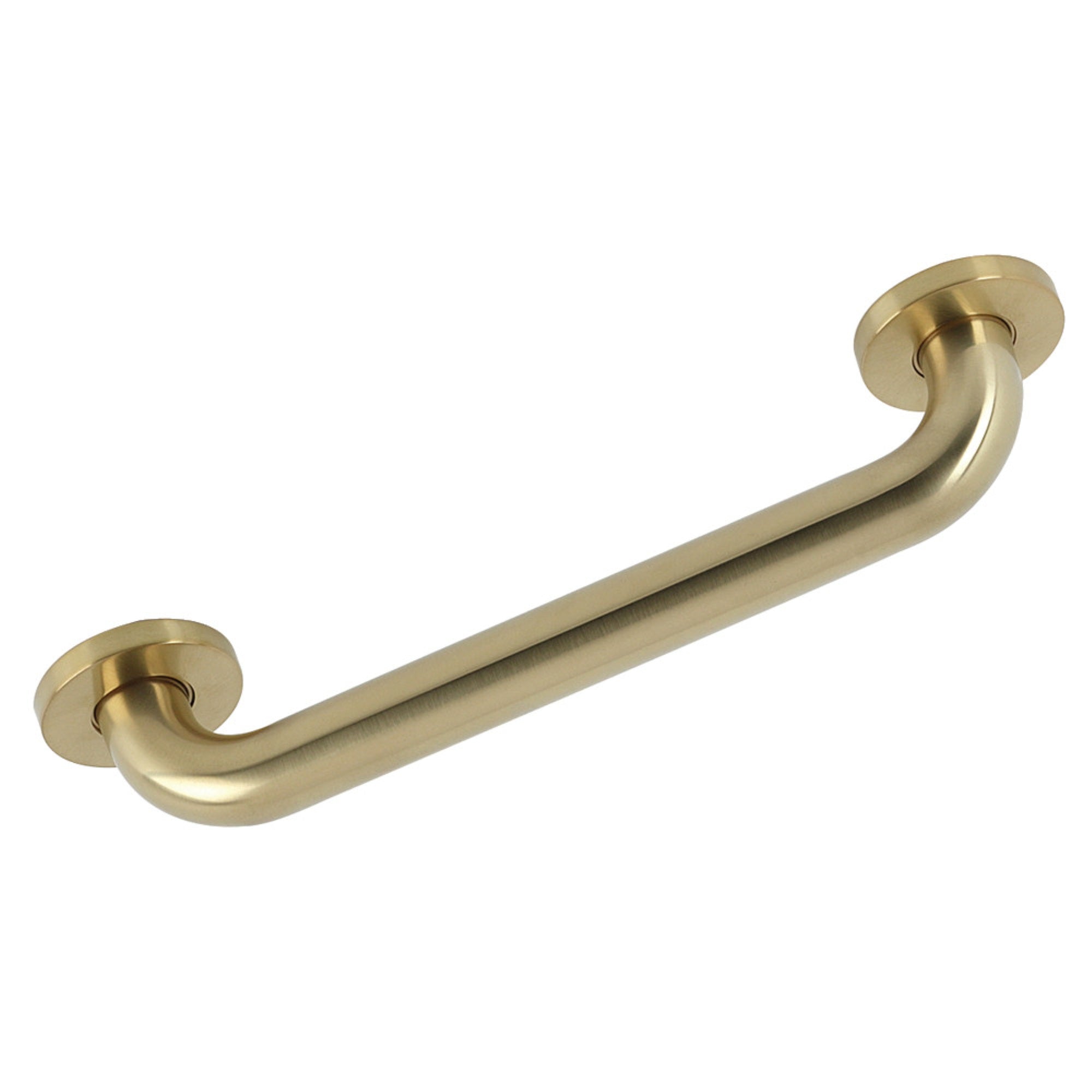 Kingston Brass Gdr814127 Silver Sage 12-Inch X 1-1/4-Inch Od Ada Grab Bar, Brushed Brass