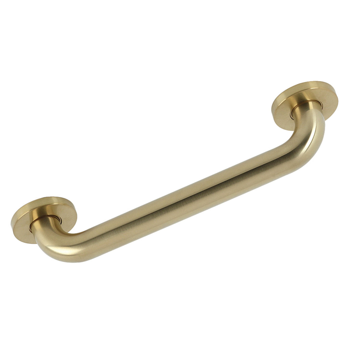 Kingston Brass Gdr814127 Silver Sage 12-Inch X 1-1/4-Inch Od Ada Grab Bar, Brushed Brass