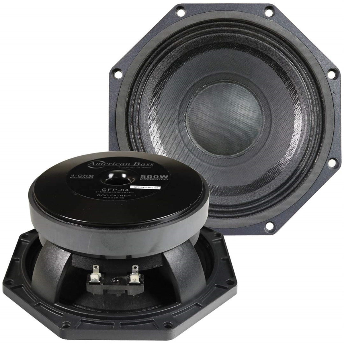 American Bass 8' 4 Ohm 500W Midbass 8Pe2