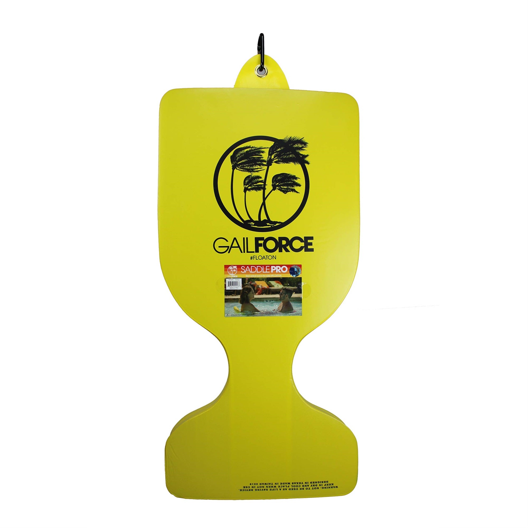 Gail Force Water Sports Saddle Float - Yellow