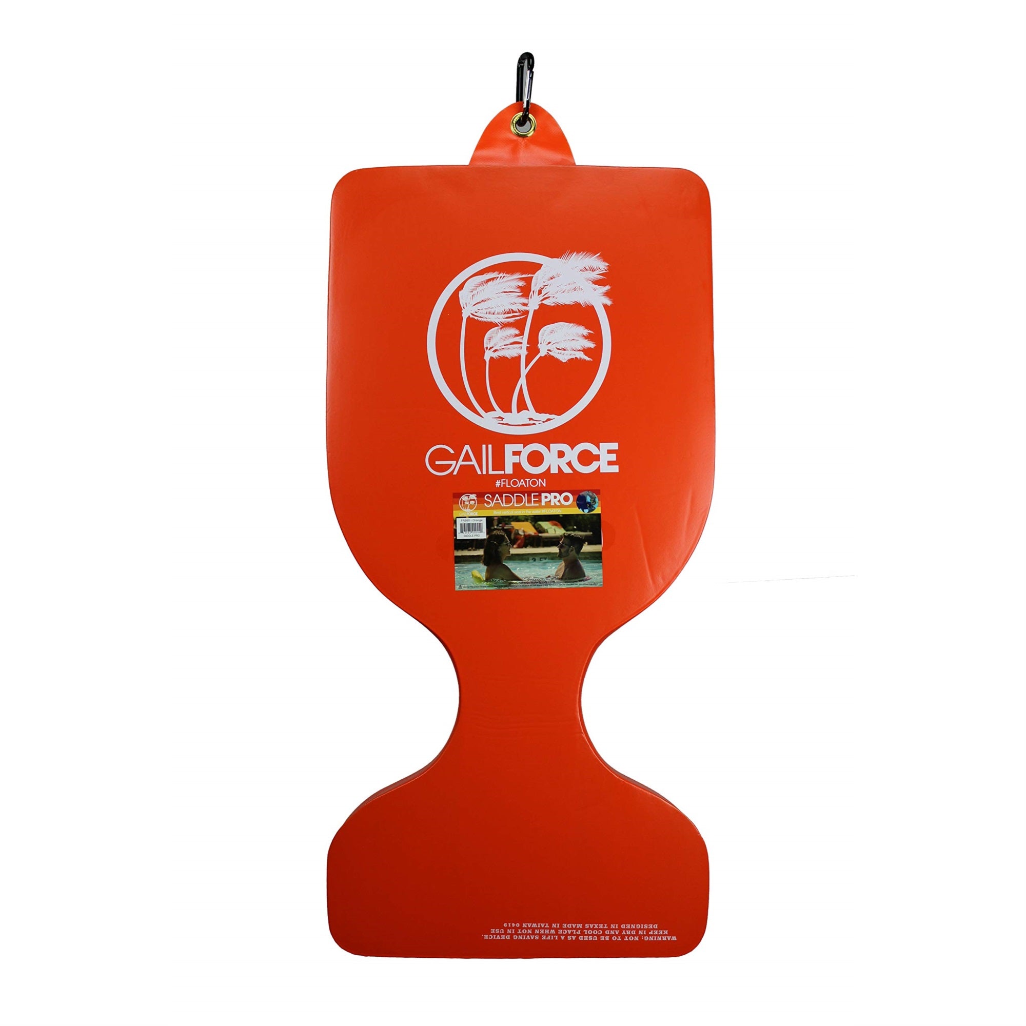 Gail Force Water Sports Saddle Float - Orange