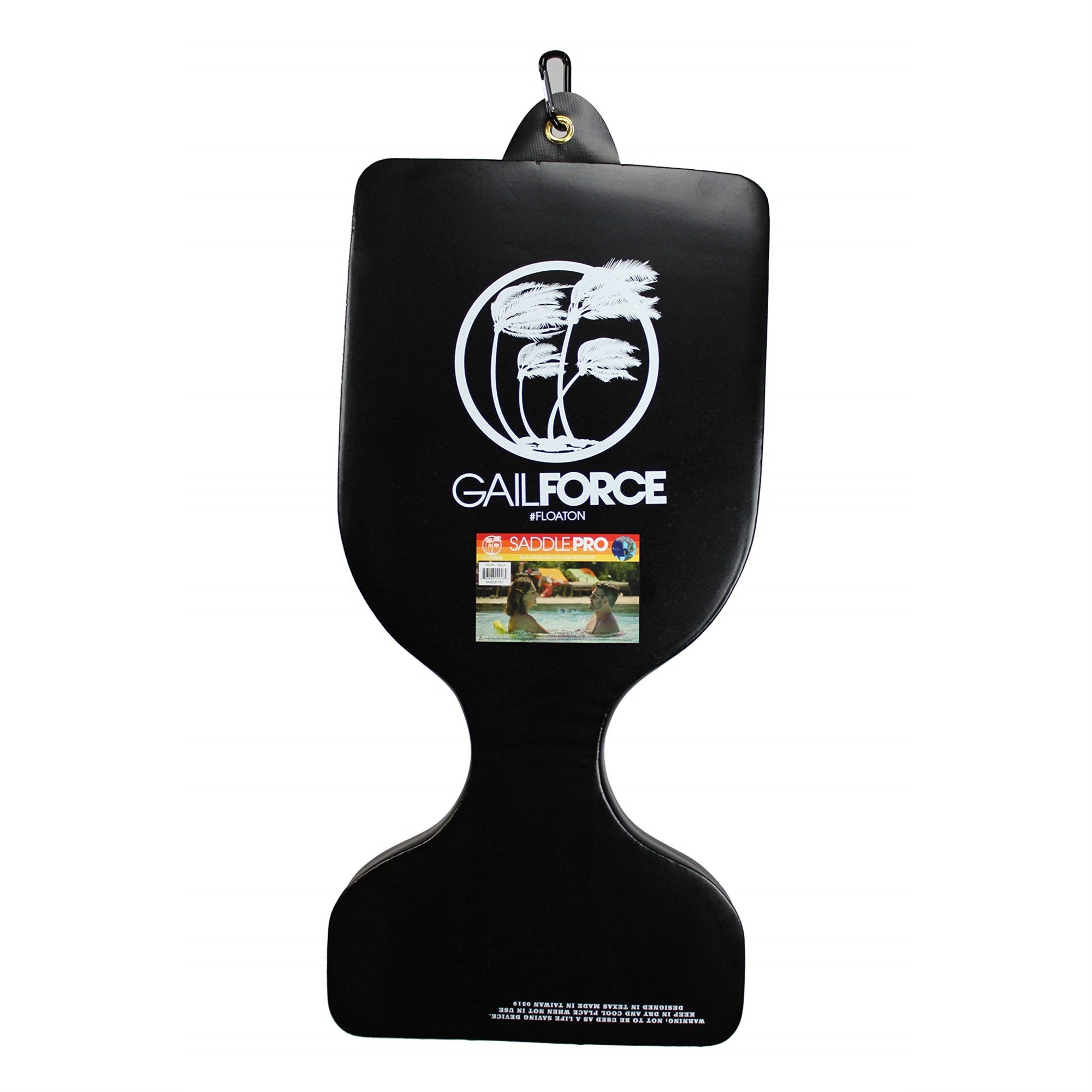 Gail Force Water Sports Saddle Float - Black