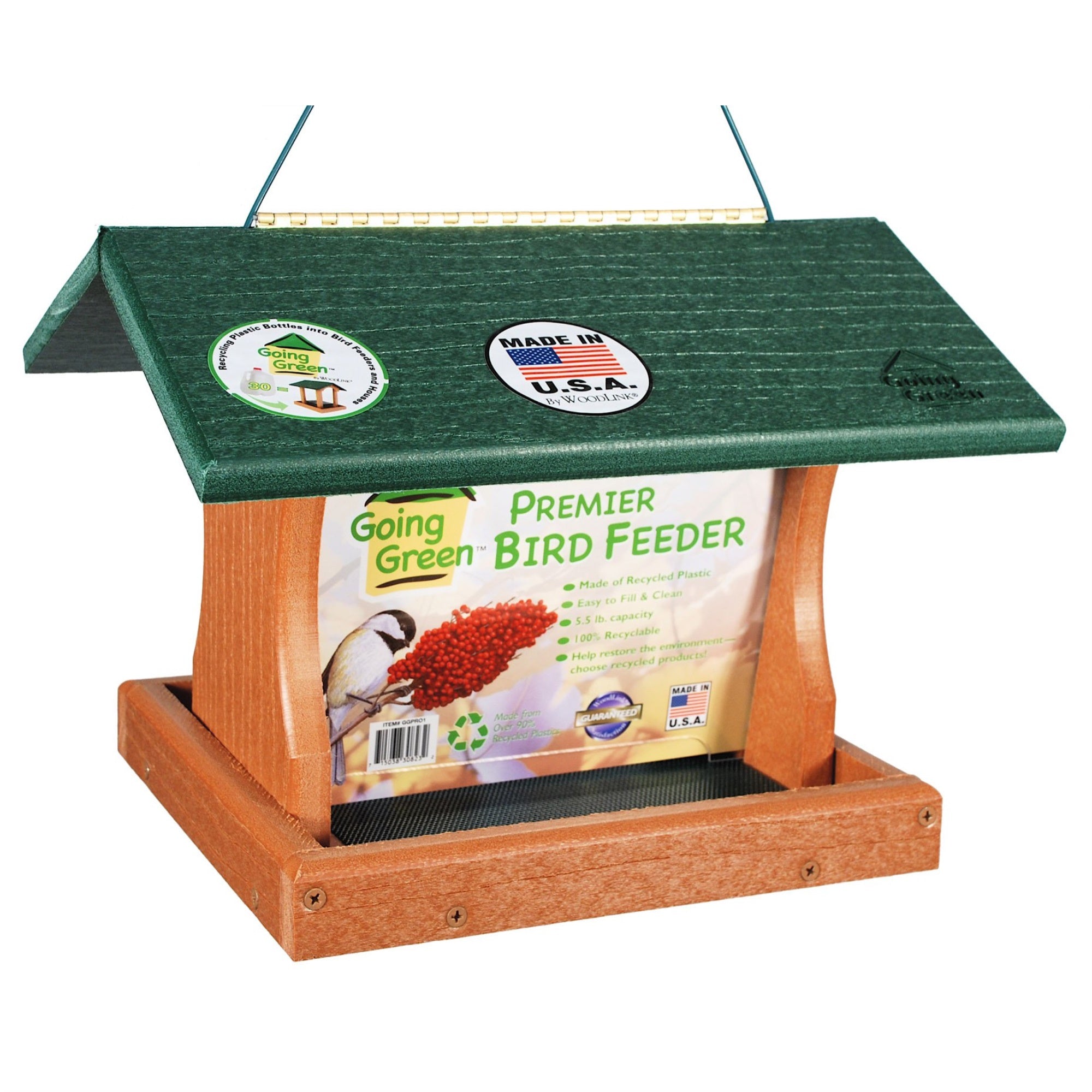 Going Green????????Recycled Plastic Large Premier Feeder