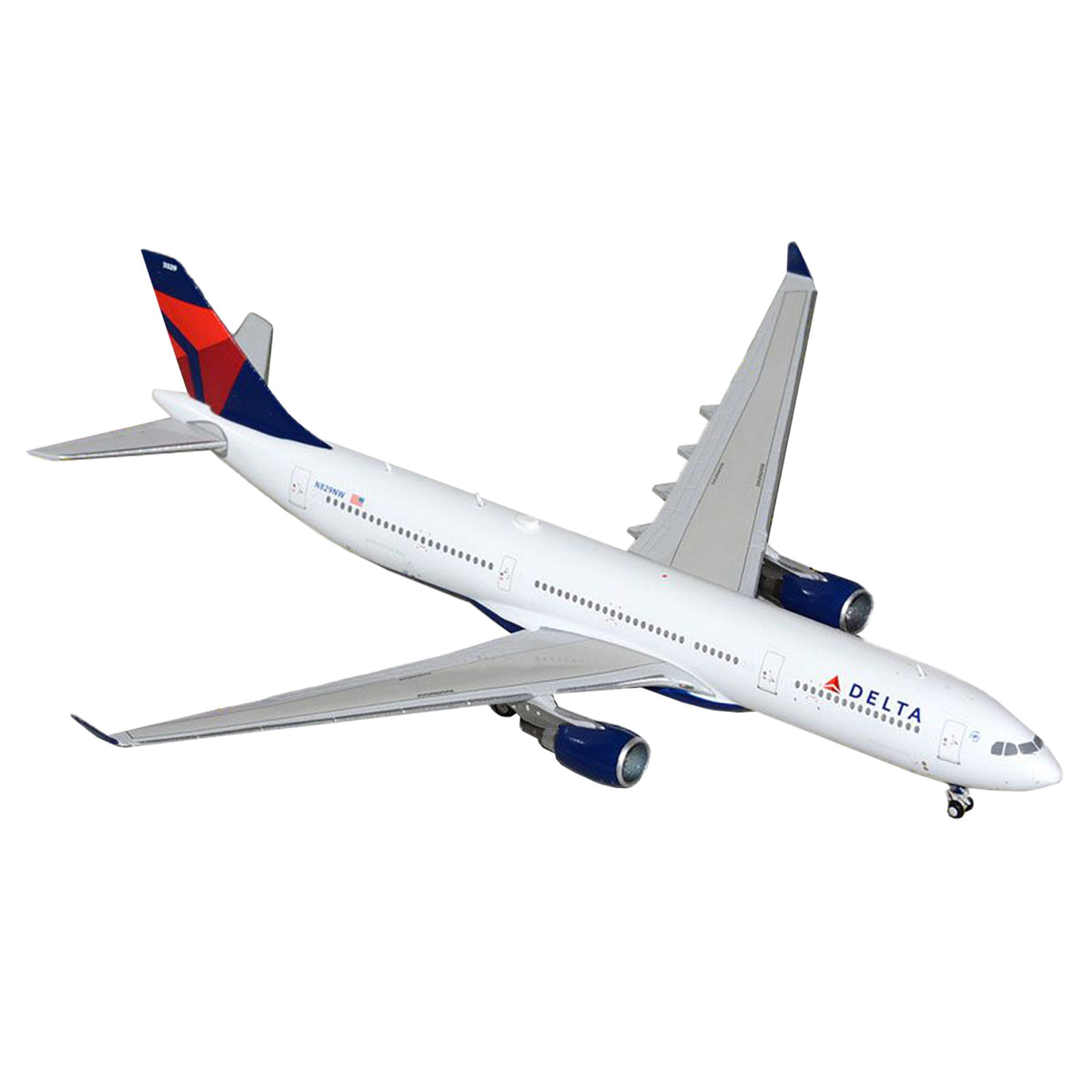 Airbus A330-300 Commercial Aircraft ' Air Lines' (N829Nw) White With Blue And Red Tail 1/400 Diecast Model Airplane By Geminijets
