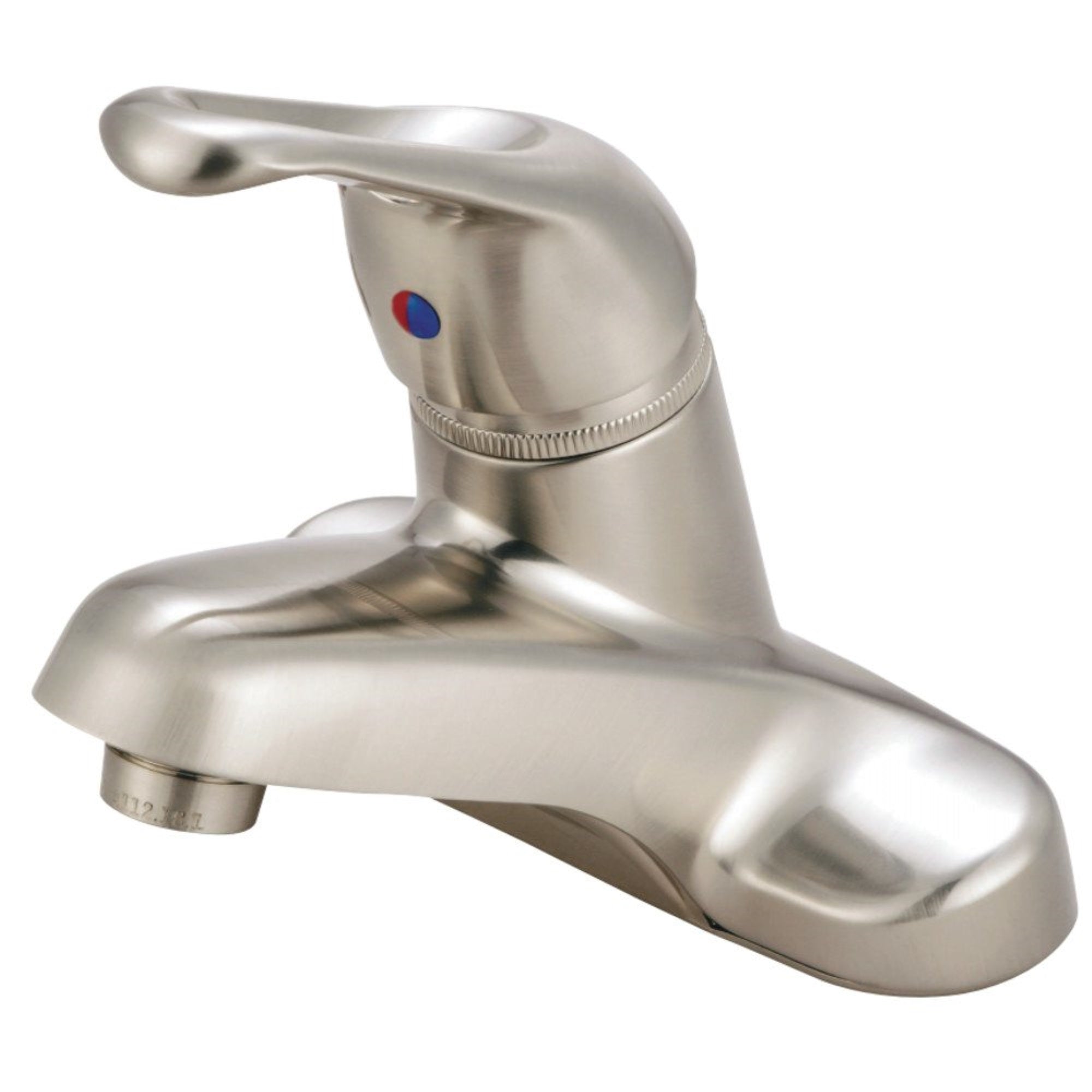 Kingston Brass Gkb518Lp Single-Handle 4 In. Centerset Bathroom Faucet, Brushed Nickel