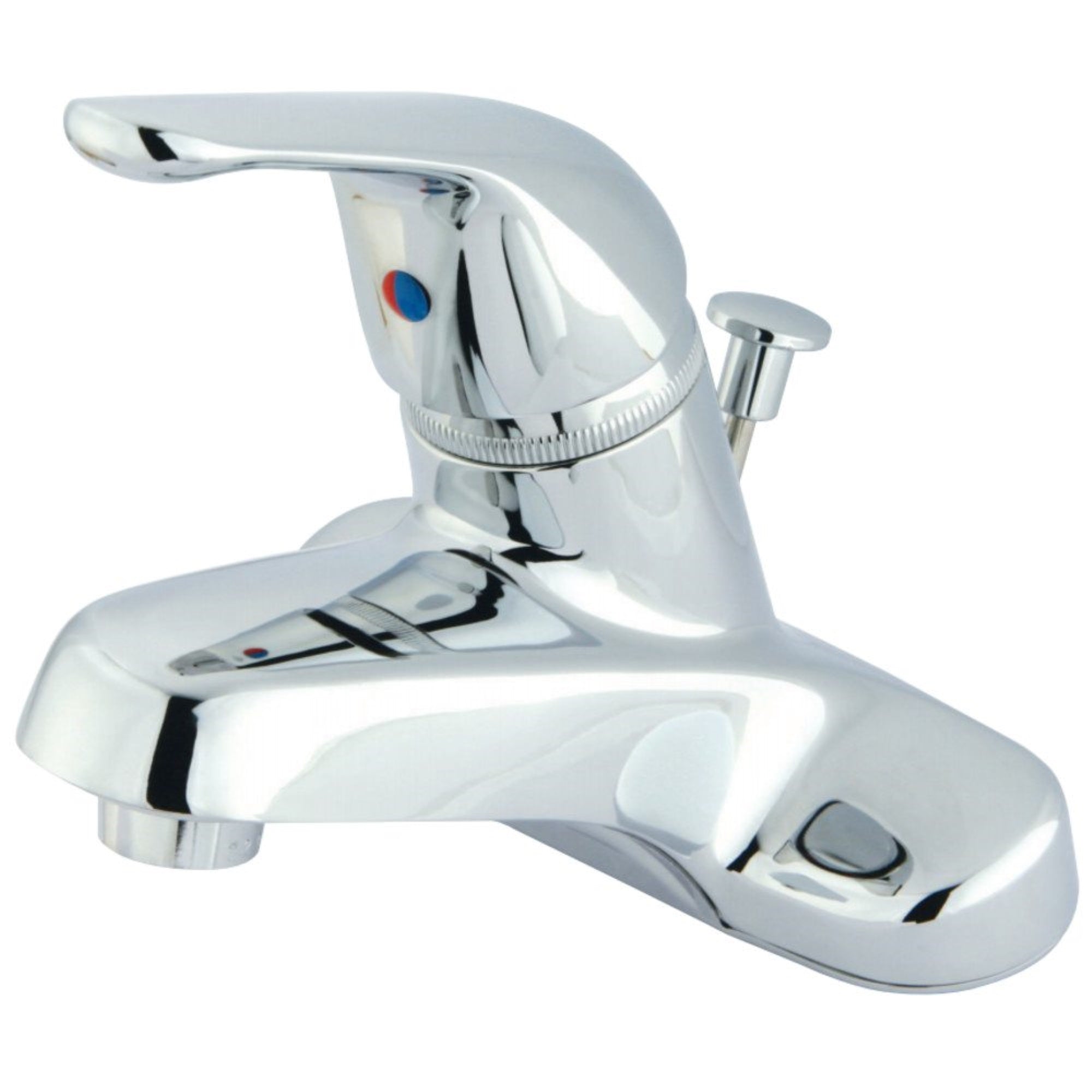 Kingston Brass Gkb541B Single-Handle 4 In. Centerset Bathroom Faucet, Polished Chrome