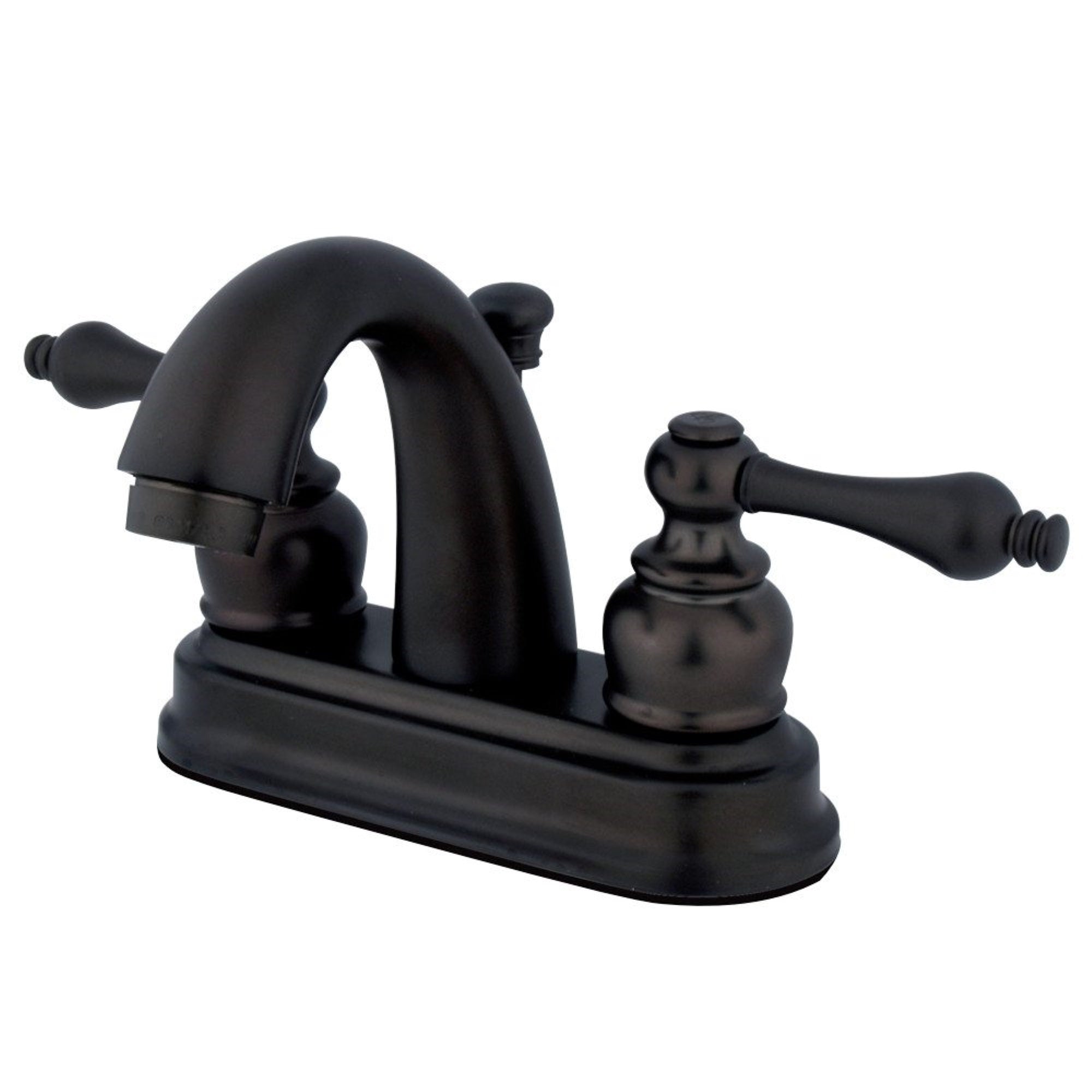 Kingston Brass Gkb5615Al 4 In. Centerset Bathroom Faucet, Oil Rubbed Bronze