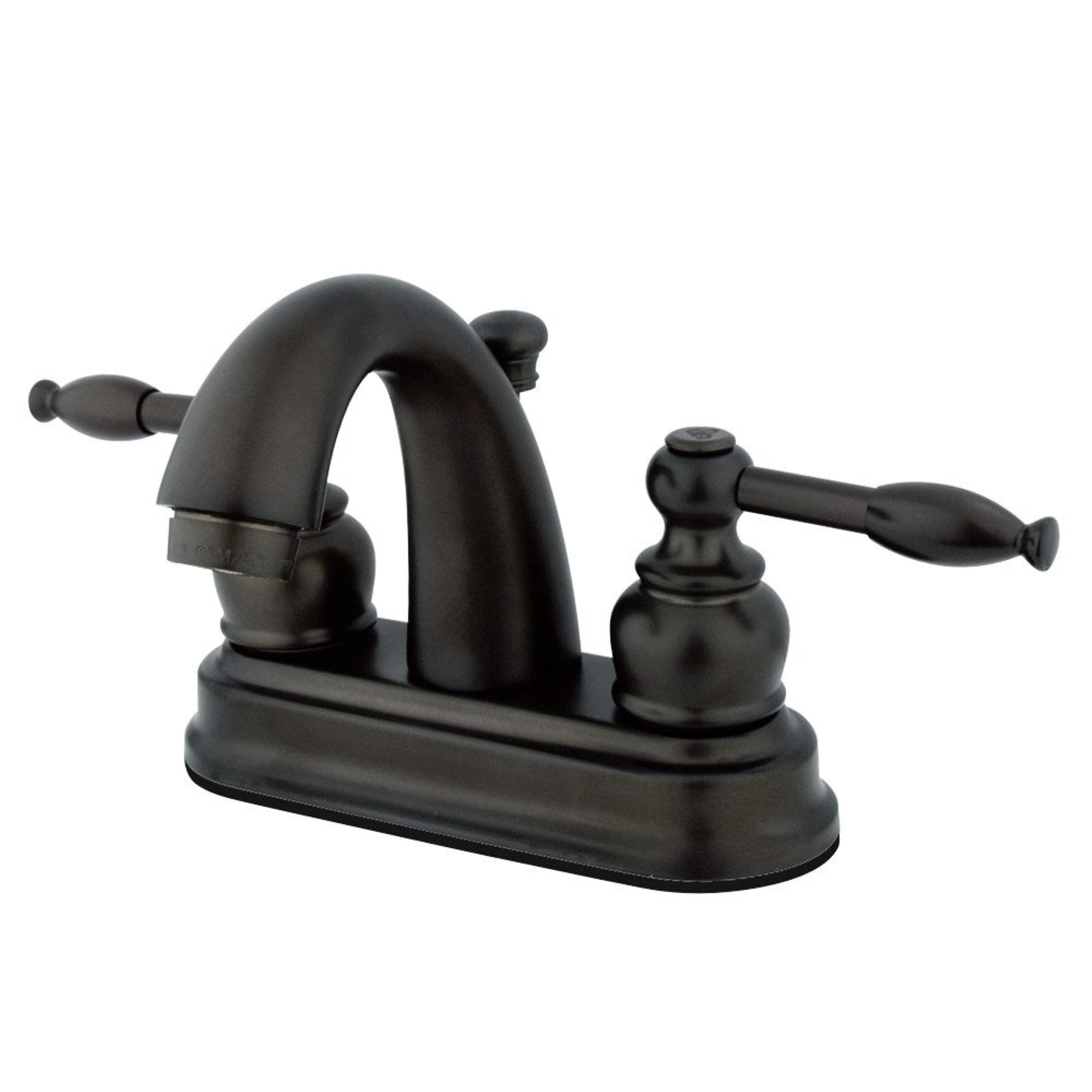 Kingston Brass Gkb5615Kl 4 In. Centerset Bathroom Faucet, Oil Rubbed Bronze