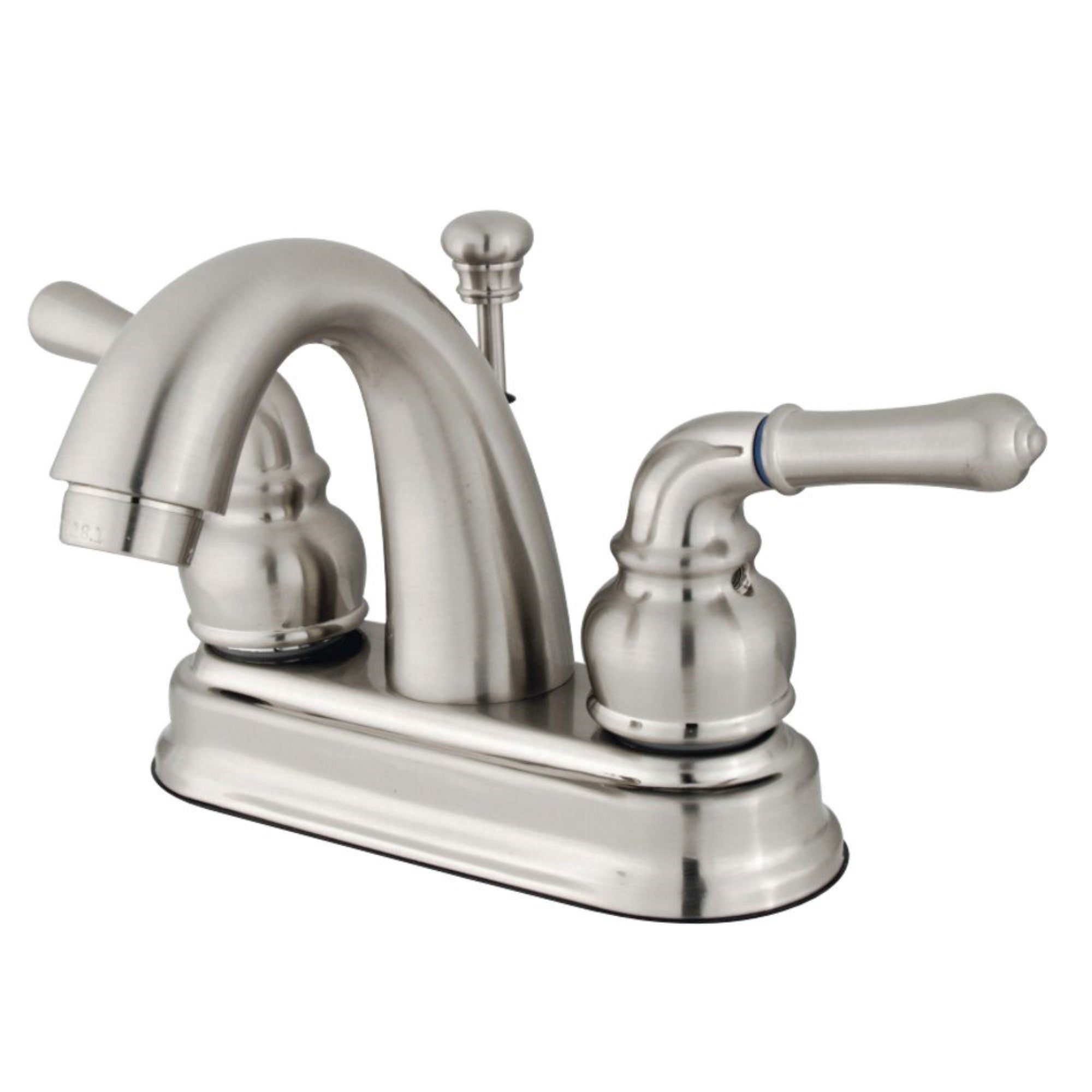 Kingston Brass Gkb5618Nml 4 In. Centerset Bathroom Faucet, Brushed Nickel
