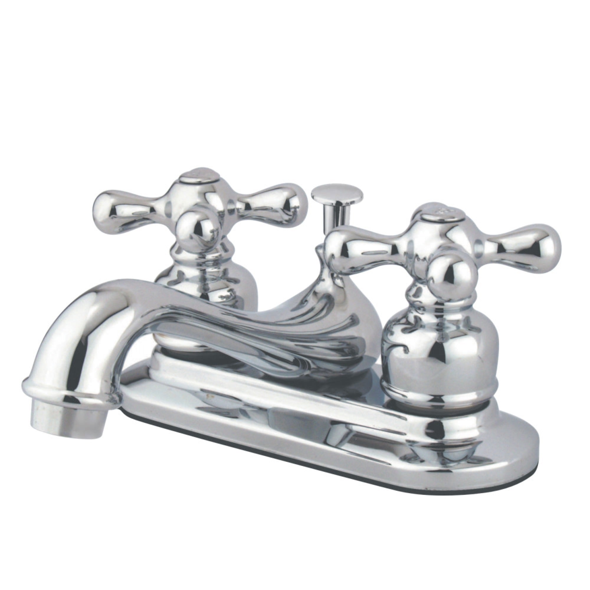 Kingston Brass Gkb601Ax 4 In. Centerset Bathroom Faucet, Polished Chrome