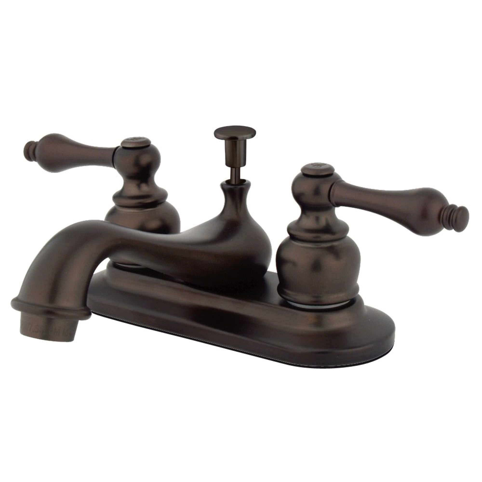 Kingston Brass Gkb605Al 4 In. Centerset Bathroom Faucet, Oil Rubbed Bronze