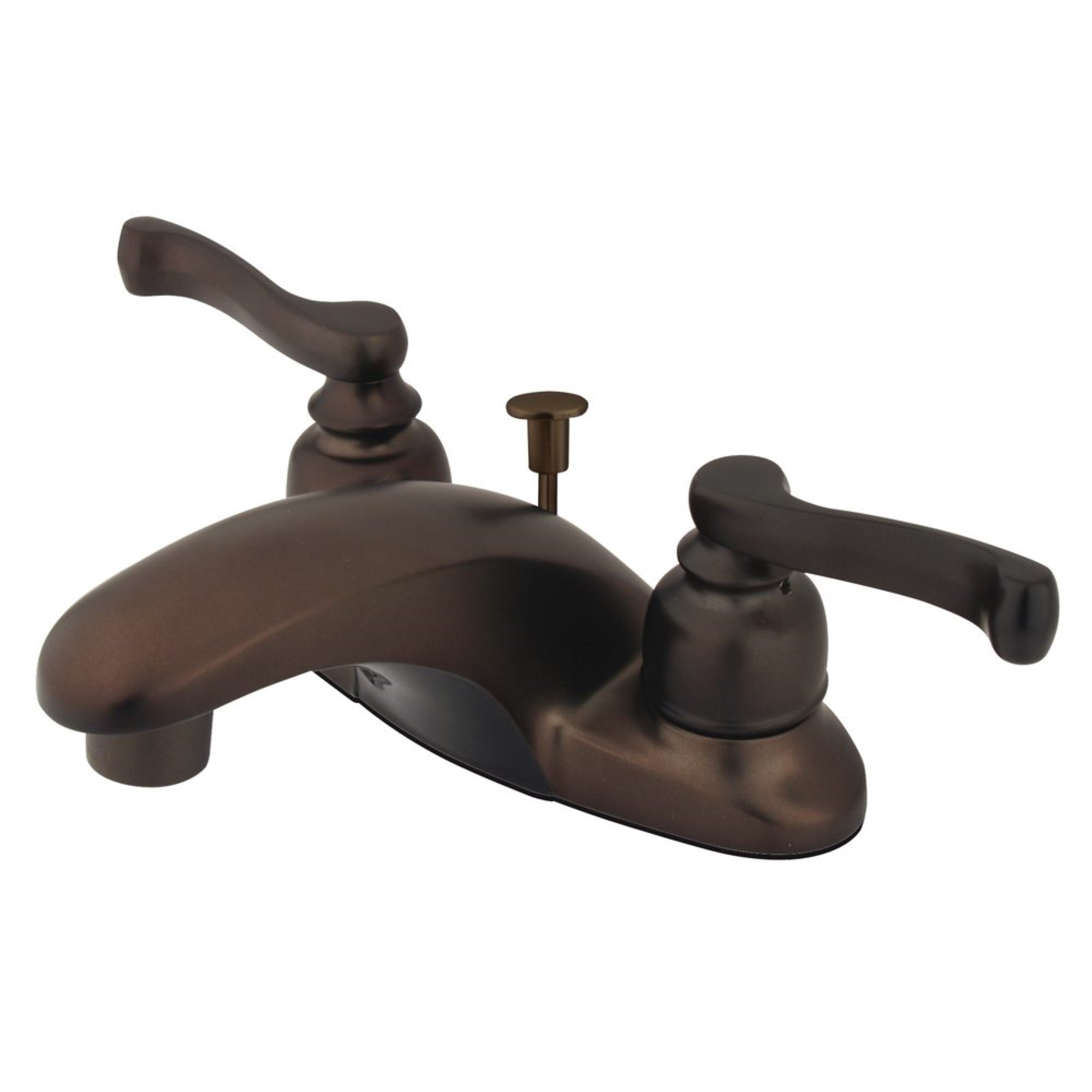 Kingston Brass Gkb8625Fl 4 In. Centerset Bathroom Faucet, Oil Rubbed Bronze