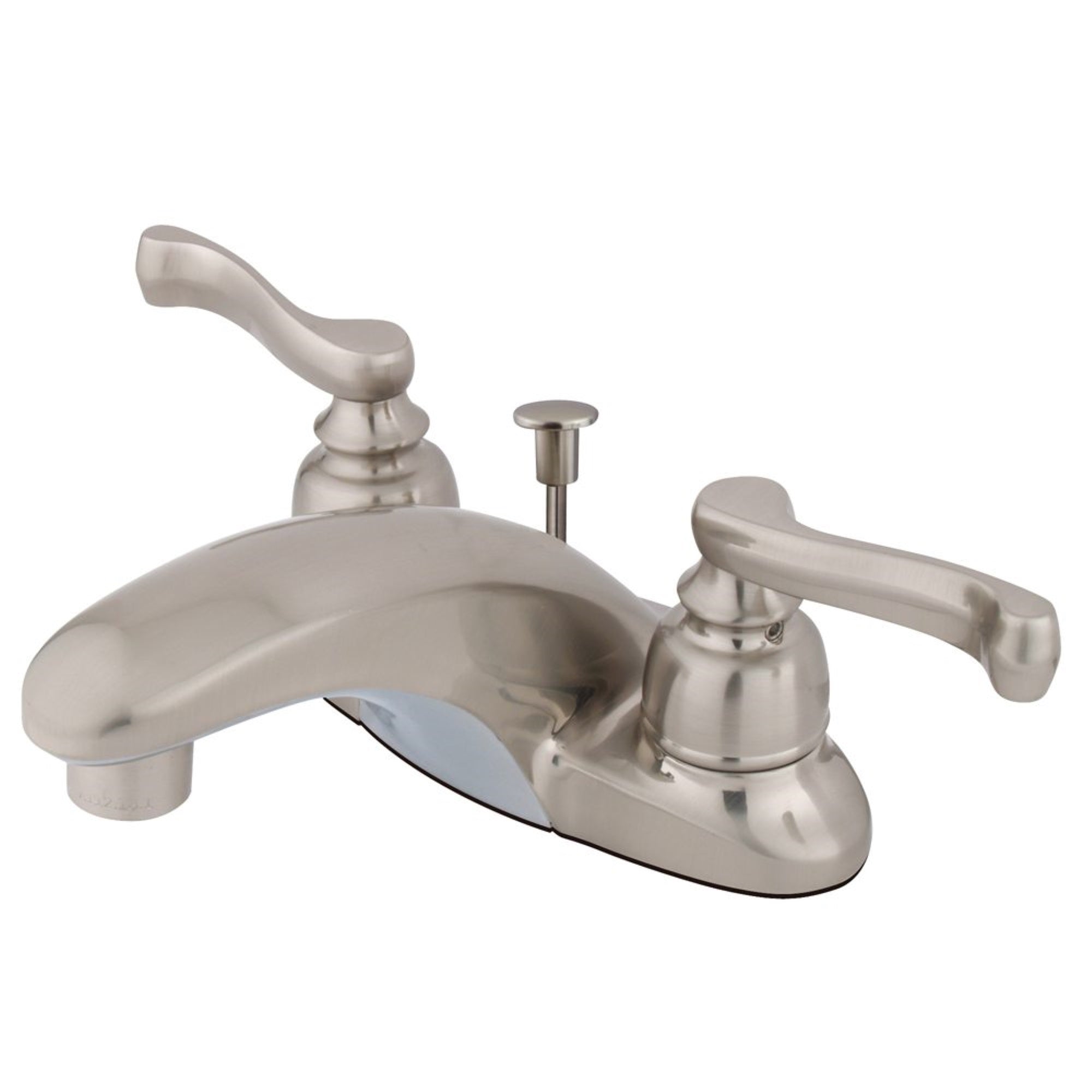 Kingston Brass Gkb8628Fl 4 In. Centerset Bathroom Faucet, Brushed Nickel