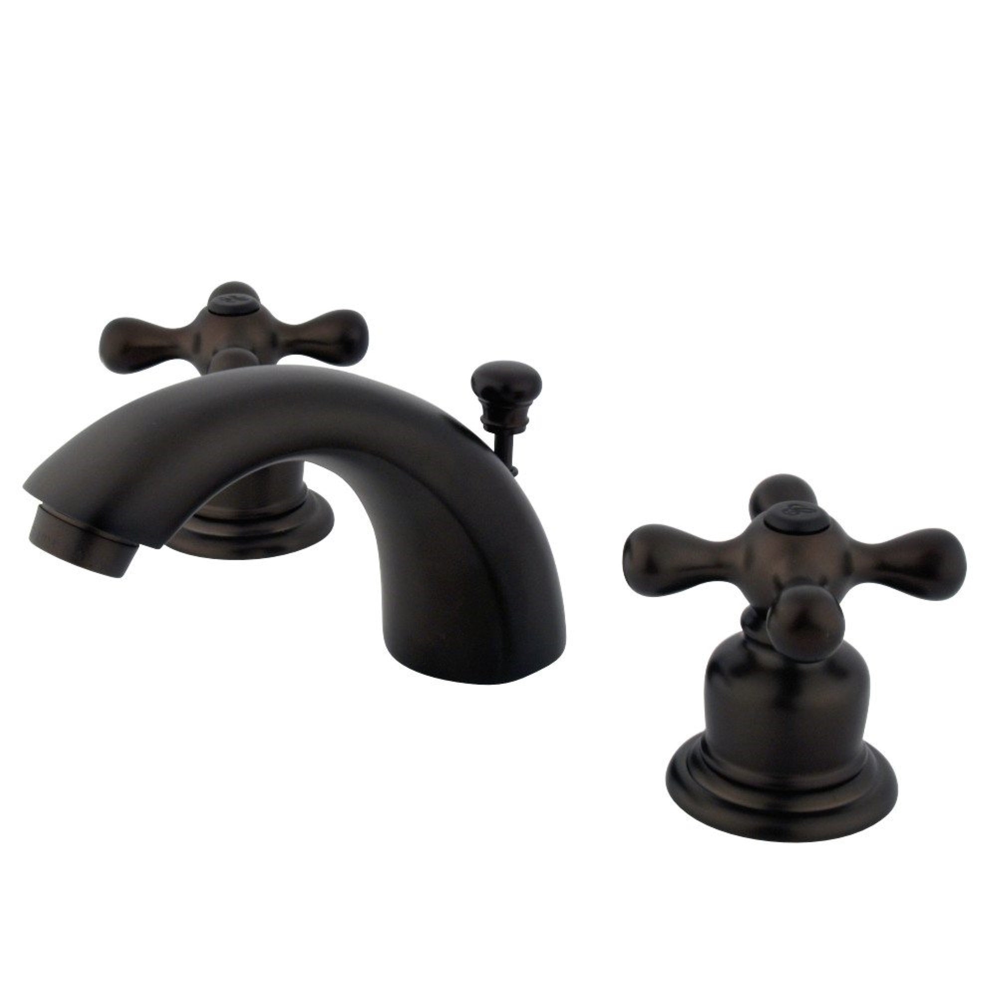 Kingston Brass Gkb945Ax Mini-Widespread Bathroom Faucet, Oil Rubbed Bronze